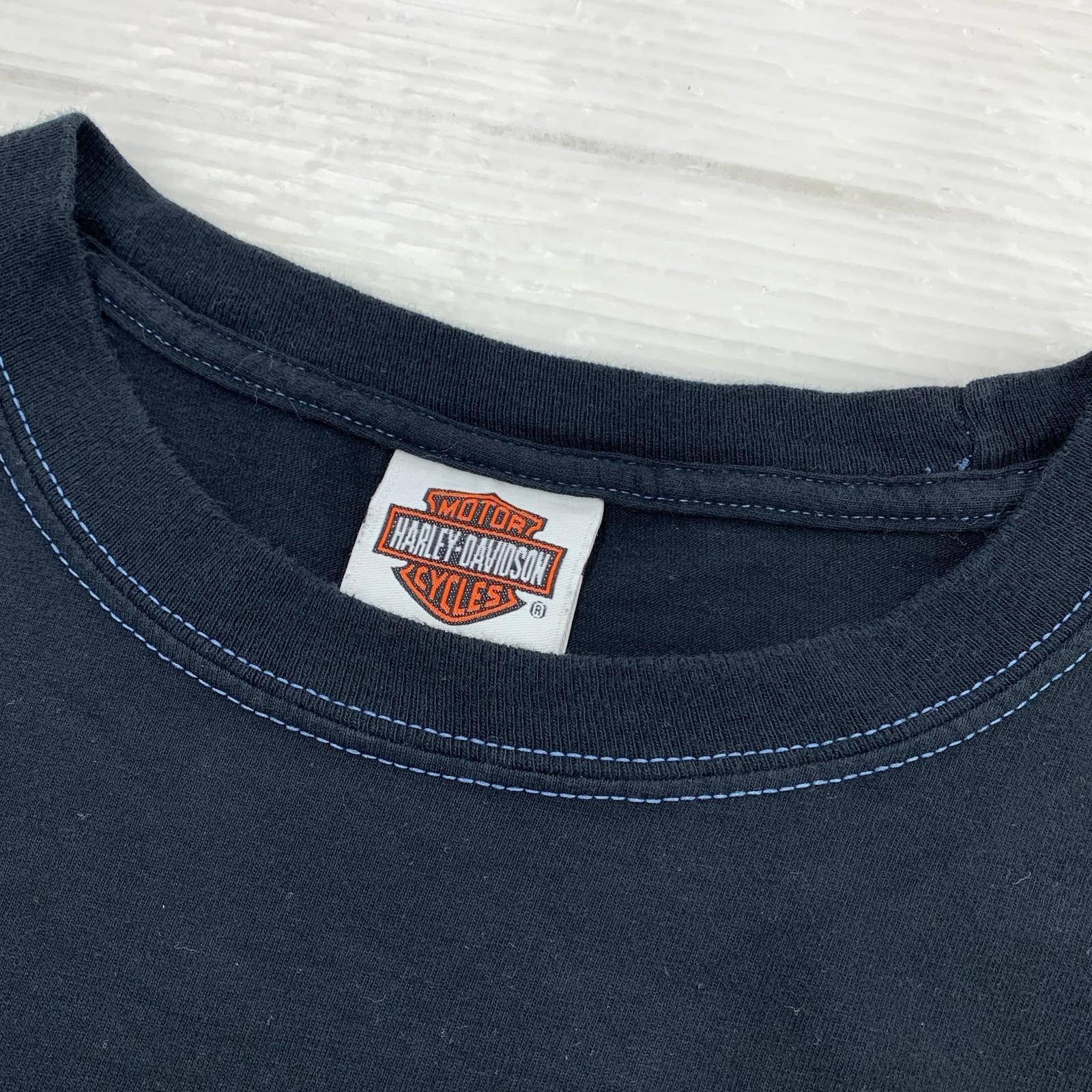 半袖Tシャツ バックプリントS/Sカットソー L ブラック