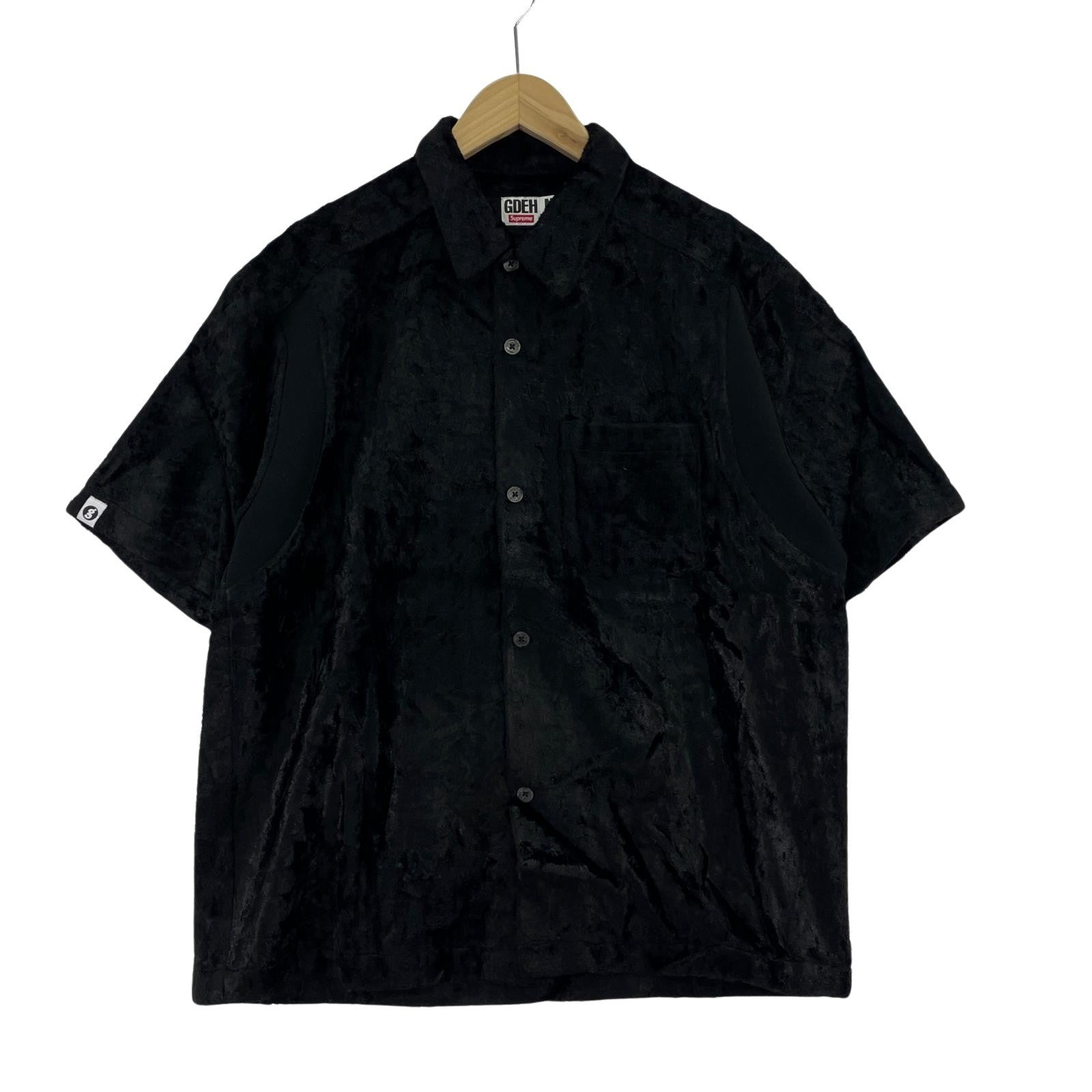 半袖シャツ ×supreme 25SS GOODENOUGH Crushed Rayon M M ブラック