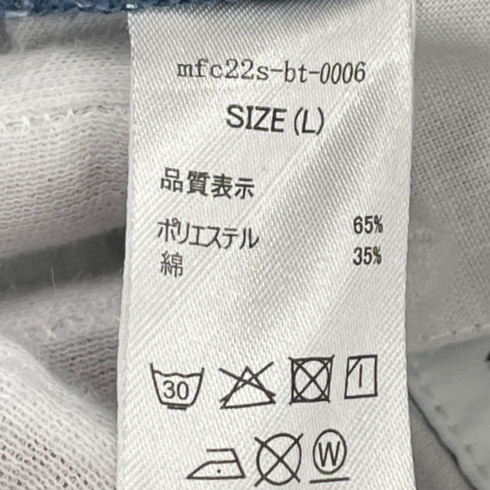ショートパンツ ×MFC STORE 22SS TUCK SHORT WORK PANTS L ネイビー