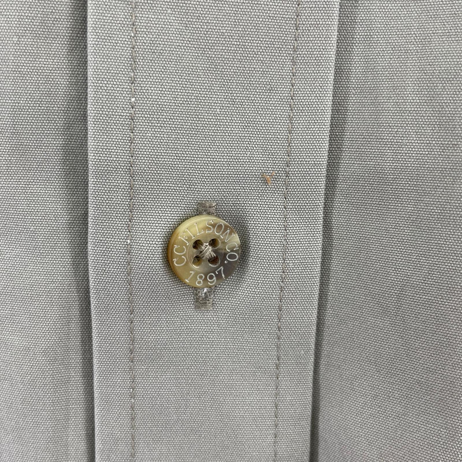 長袖シャツ FILSON ワークシャツ XL グレー