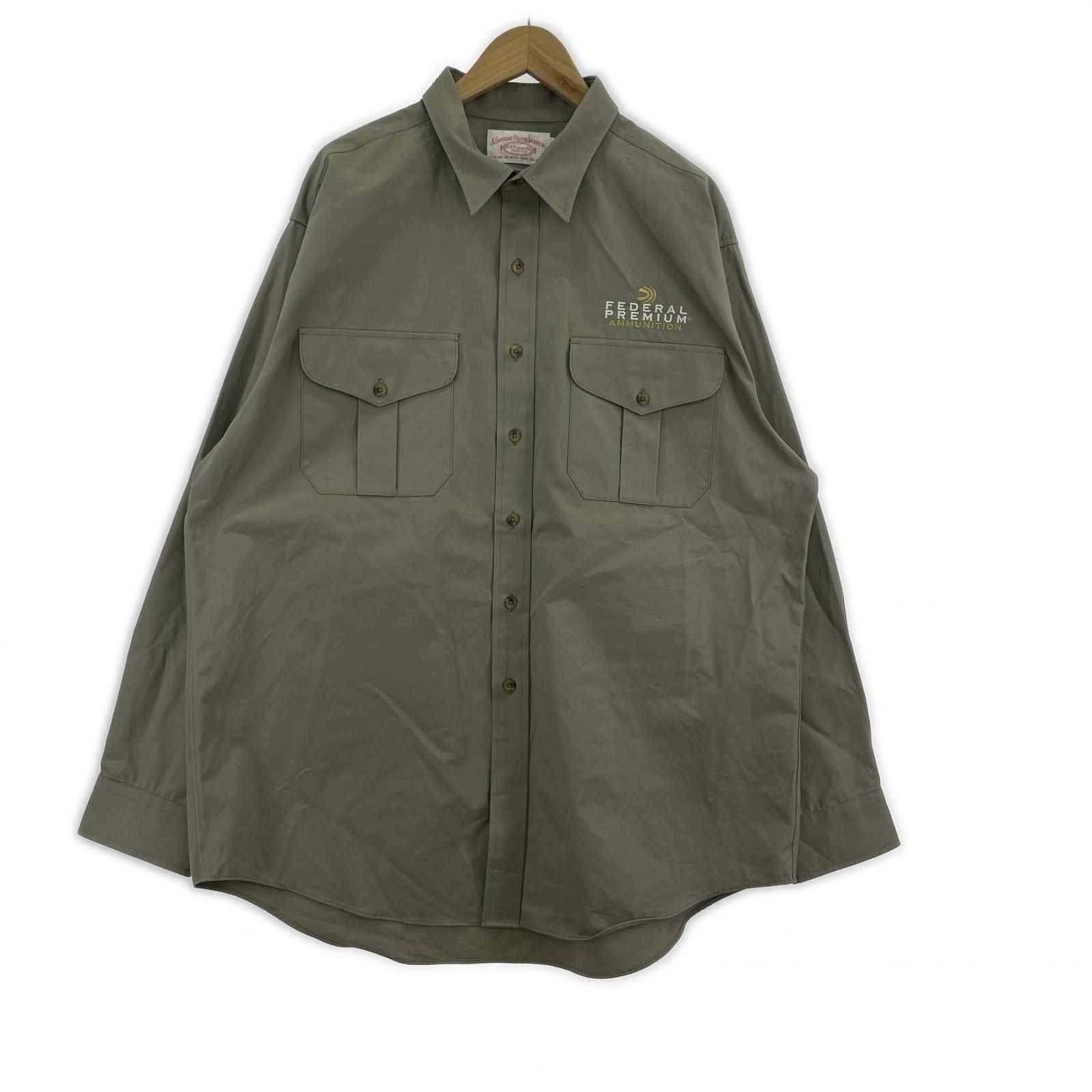 長袖シャツ FILSON ワークシャツ XL グレー