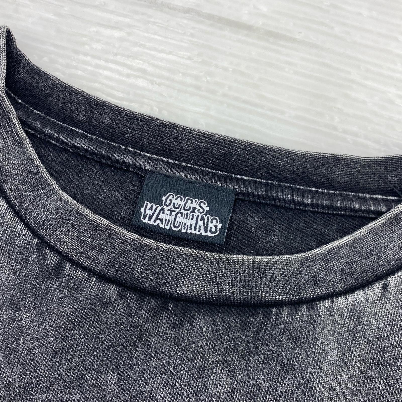 半袖Tシャツ GOD'SWATOHING S/S BEGINNING Street Tee 黒 M