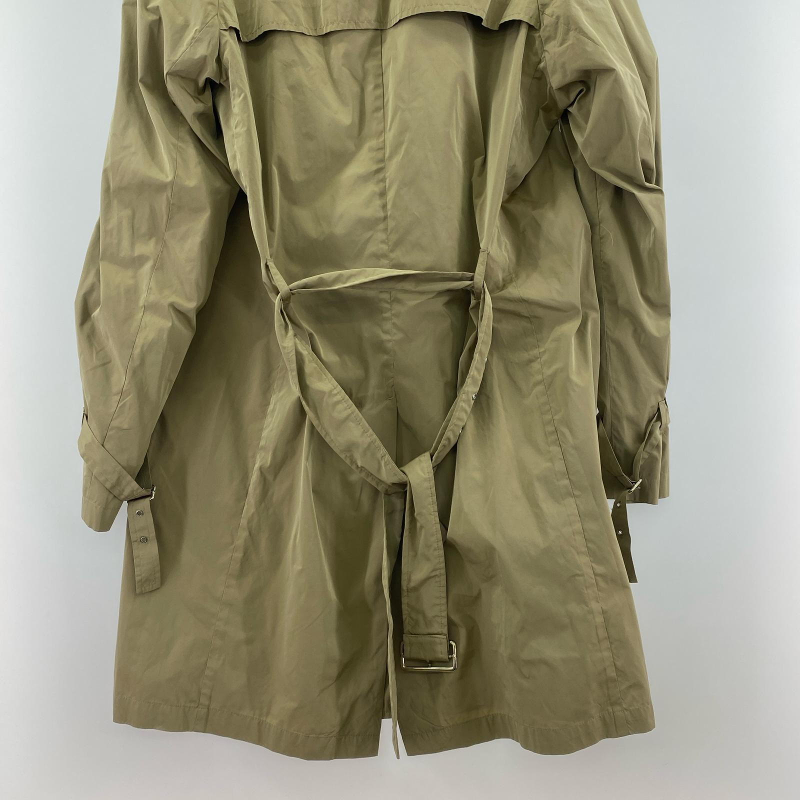 ジャケット JIL SANDER ラフシモンズ期 ポリ100% トレンチコート 44 ベージュ ベージュ