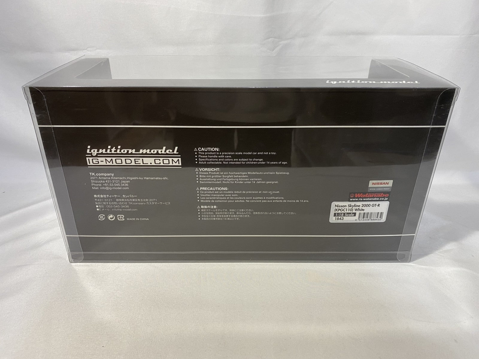 ignition model 1/18 Skyline 2000 GT-R スケールカー