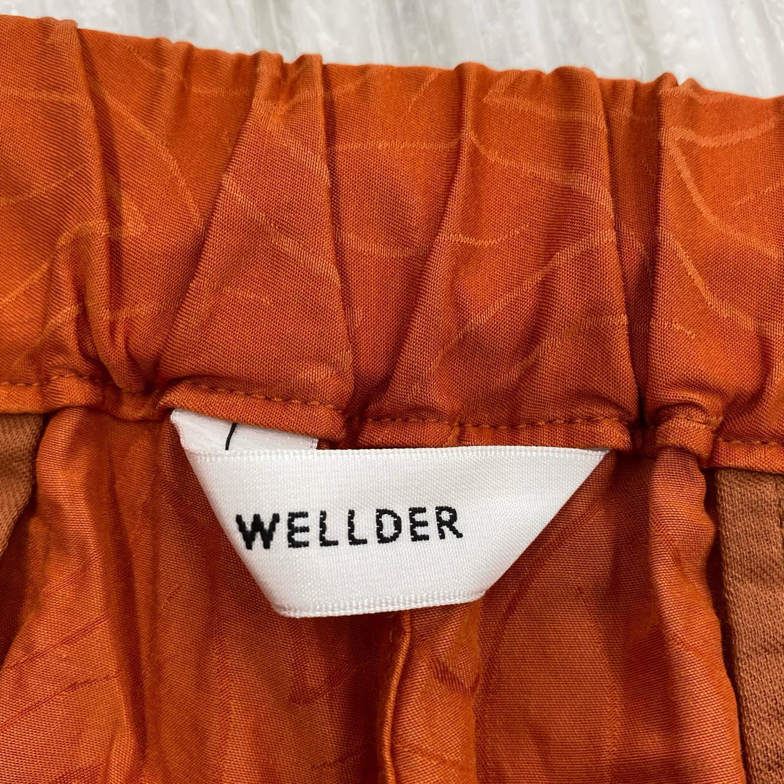 ショートパンツ WELLDER 総柄 オレンジ 4 4 オレンジ