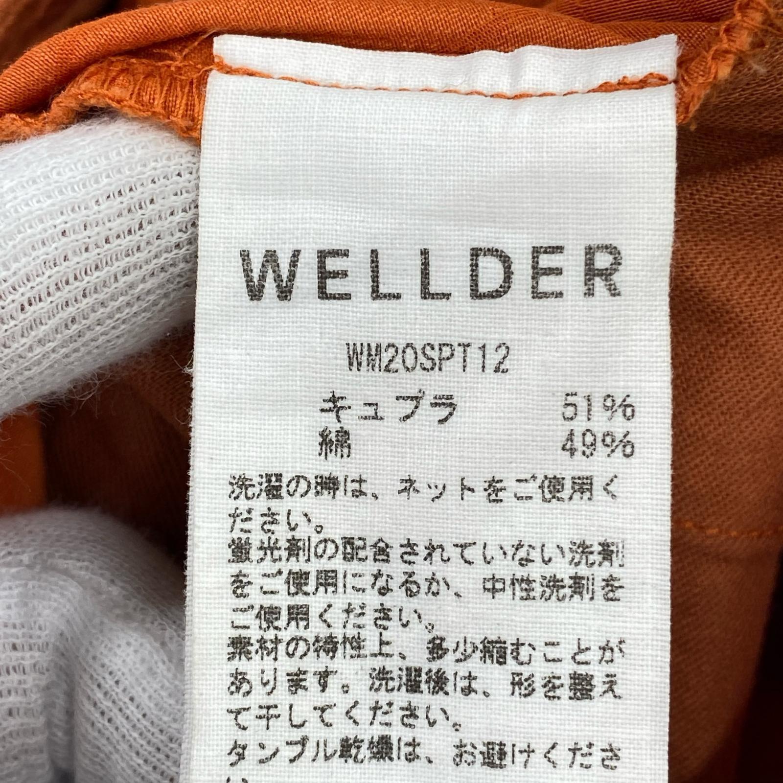 ショートパンツ WELLDER 総柄 オレンジ 4 4 オレンジ