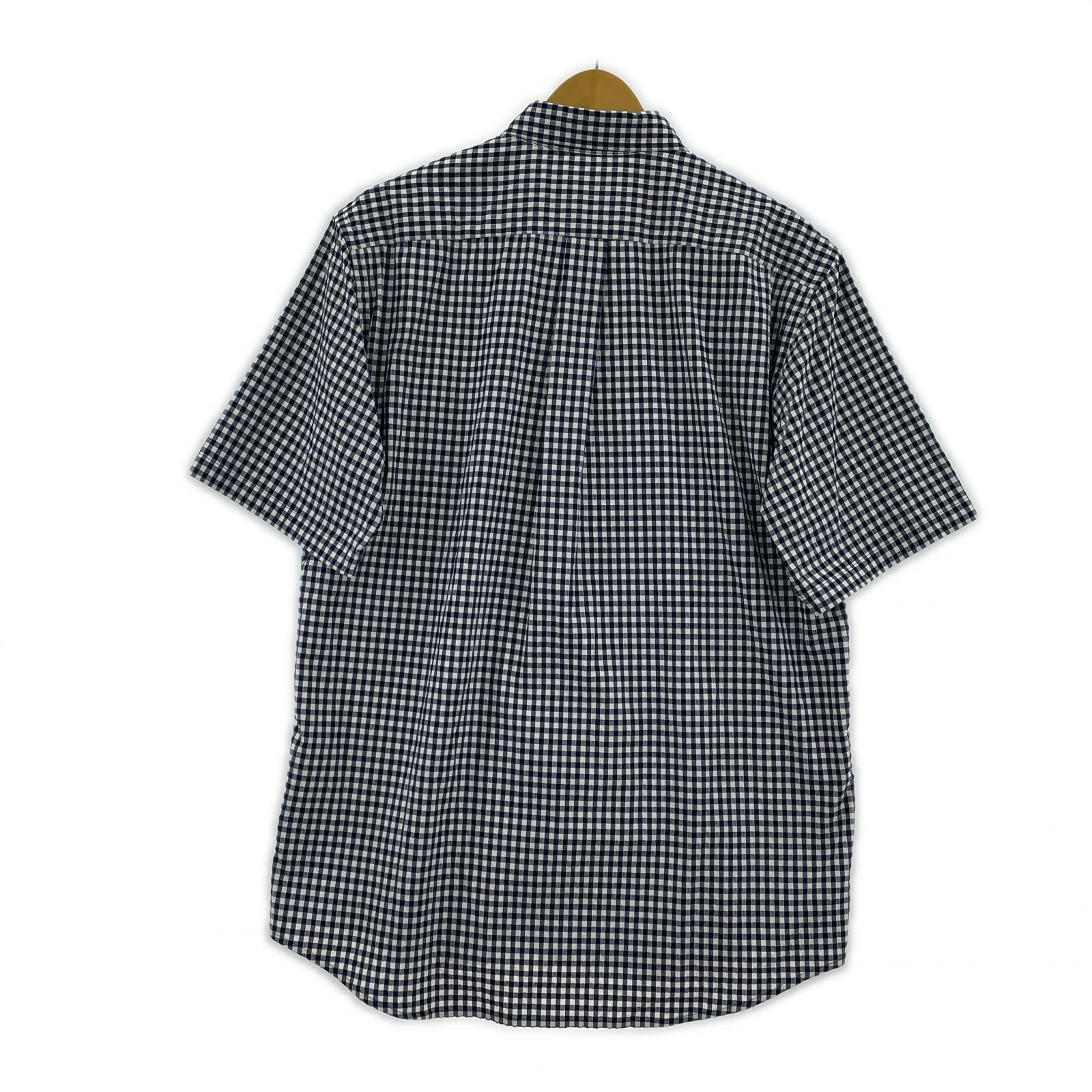 半袖シャツ NR21967 S/S Hidden SHIRT (M) M ブルー