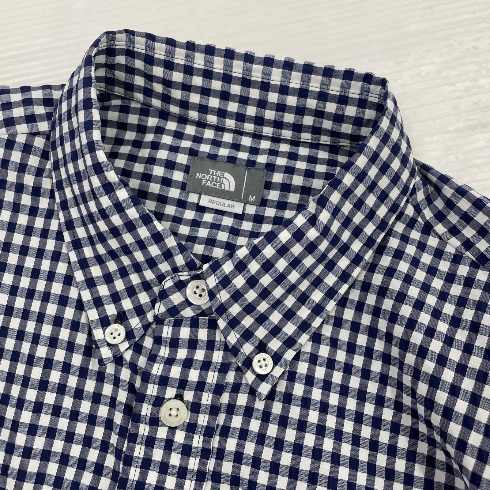 半袖シャツ NR21967 S/S Hidden SHIRT (M) M ブルー