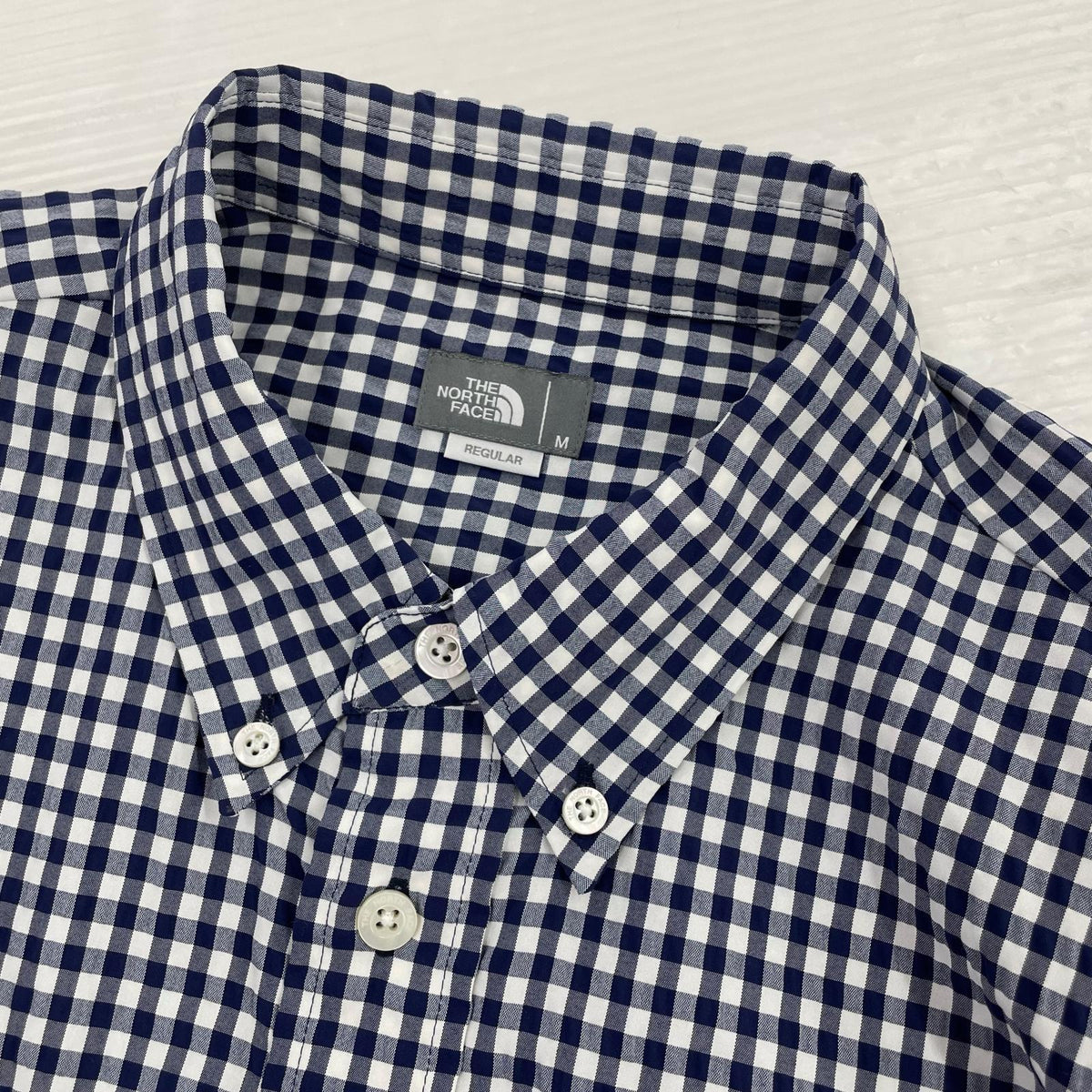 半袖シャツ NR21967 S/S Hidden SHIRT (M) M ブルー