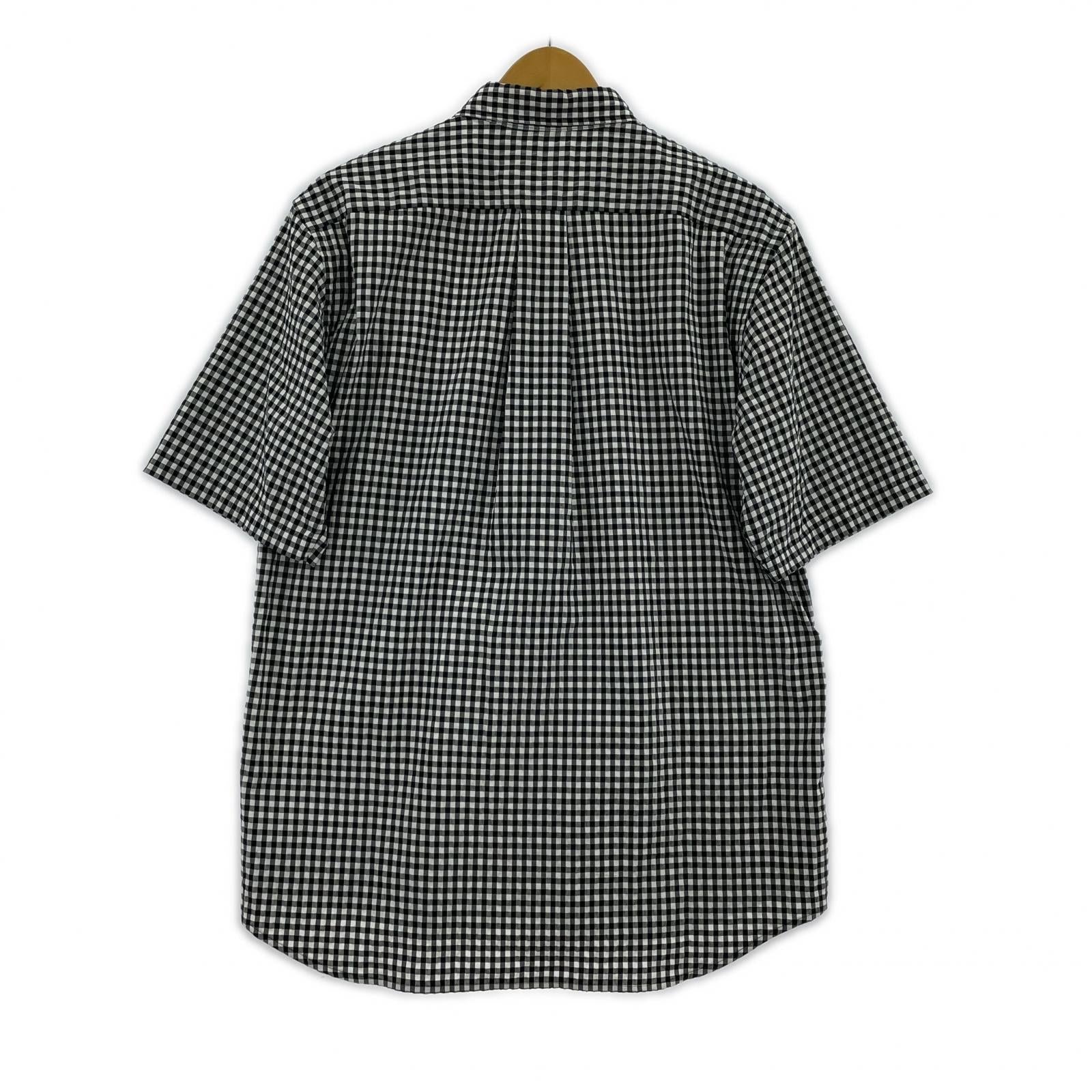 半袖シャツ S/S Hidden SHIRT (M) M ブラック