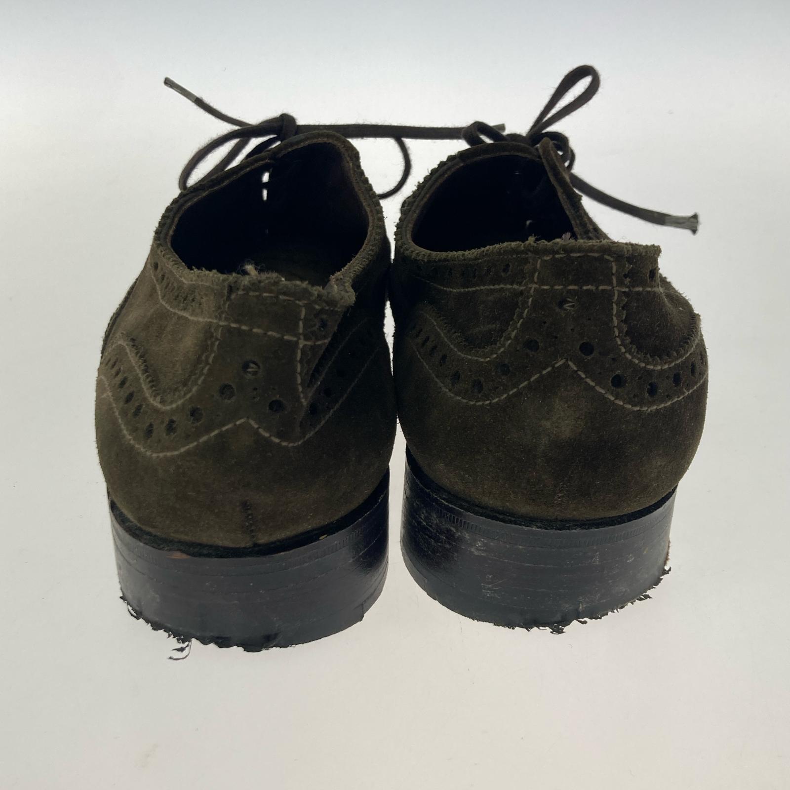 シューズ ウイングチップ スエードシューズ (9F)