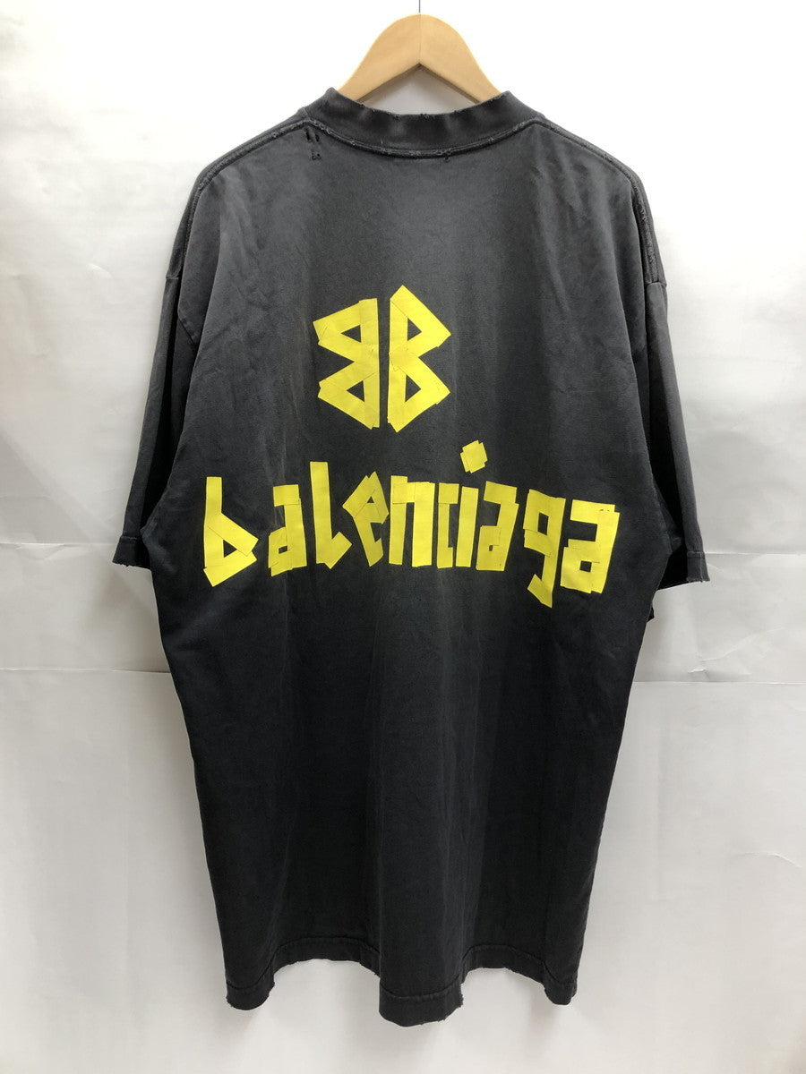 バレンシアガ テープロゴTシャツ