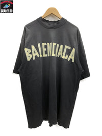 バレンシアガ テープロゴTシャツ