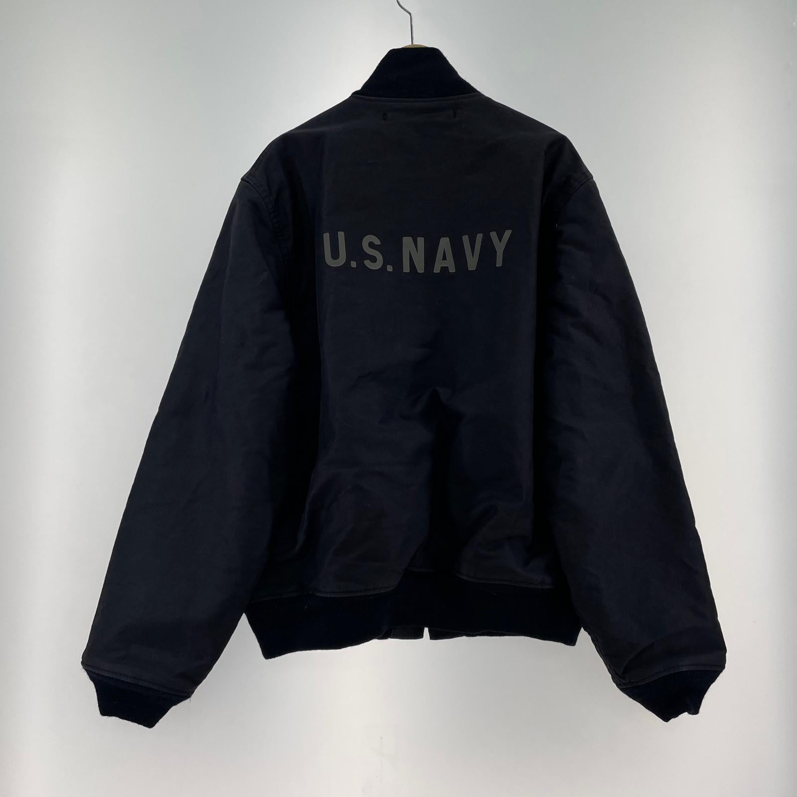 ブルゾン BR15579 JACKET DECK ZIP (44) ブラック