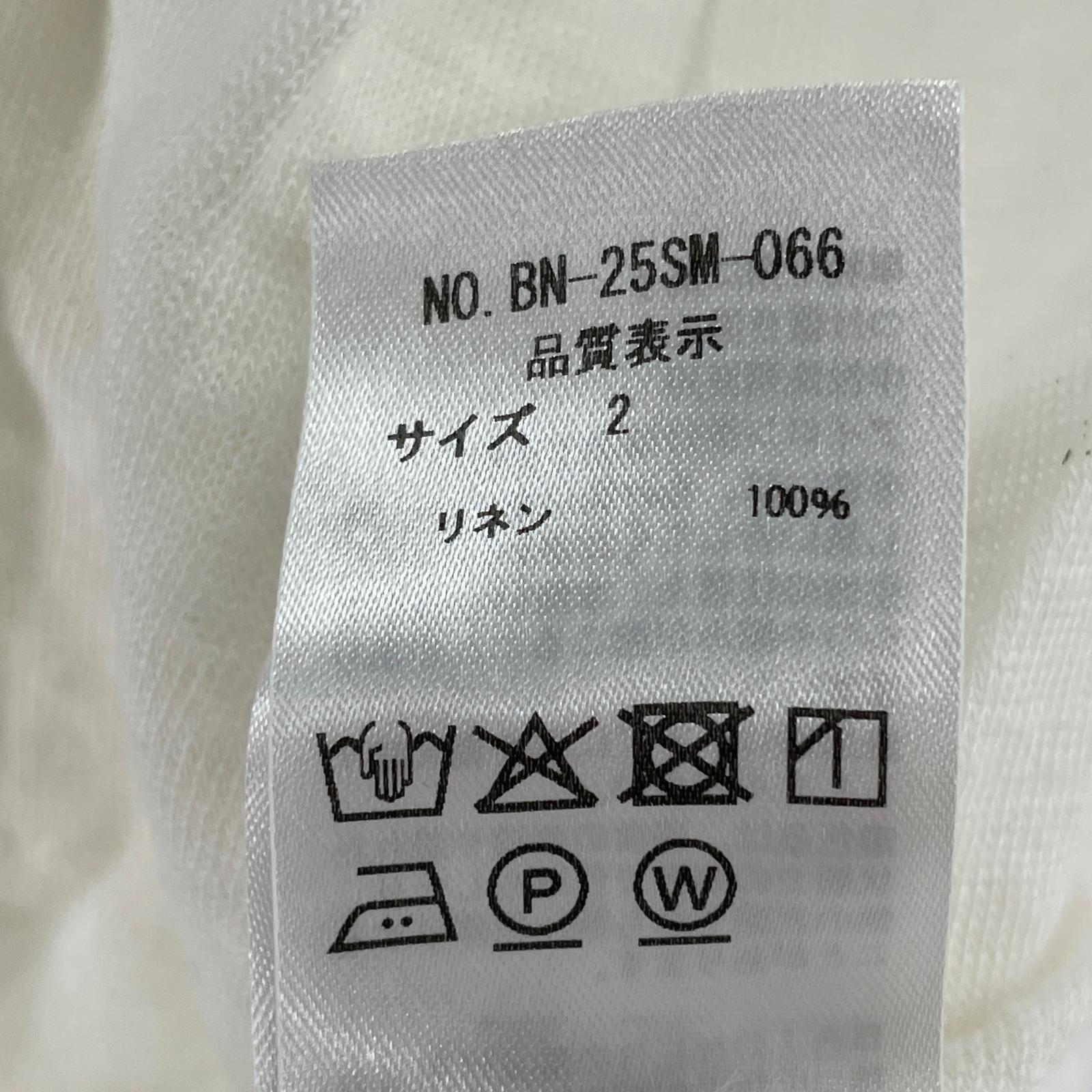 半袖Tシャツ NORMANDY LINEN T-SHIRT(2)ホワイト 2 ホワイト