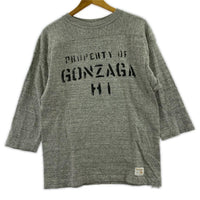 長袖Tシャツ WAREHOUSE Lot 4800 フットボールTシャツ グレー (38) 38 グレー