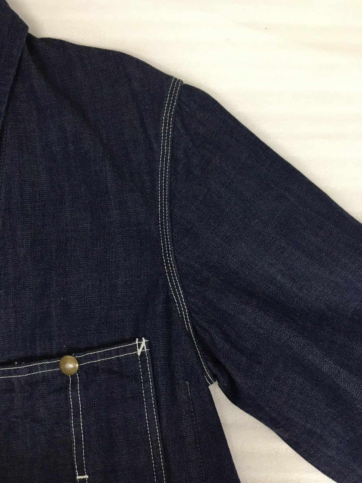 デニムジャケット 491J Coverall カバーオール (S) インディゴ