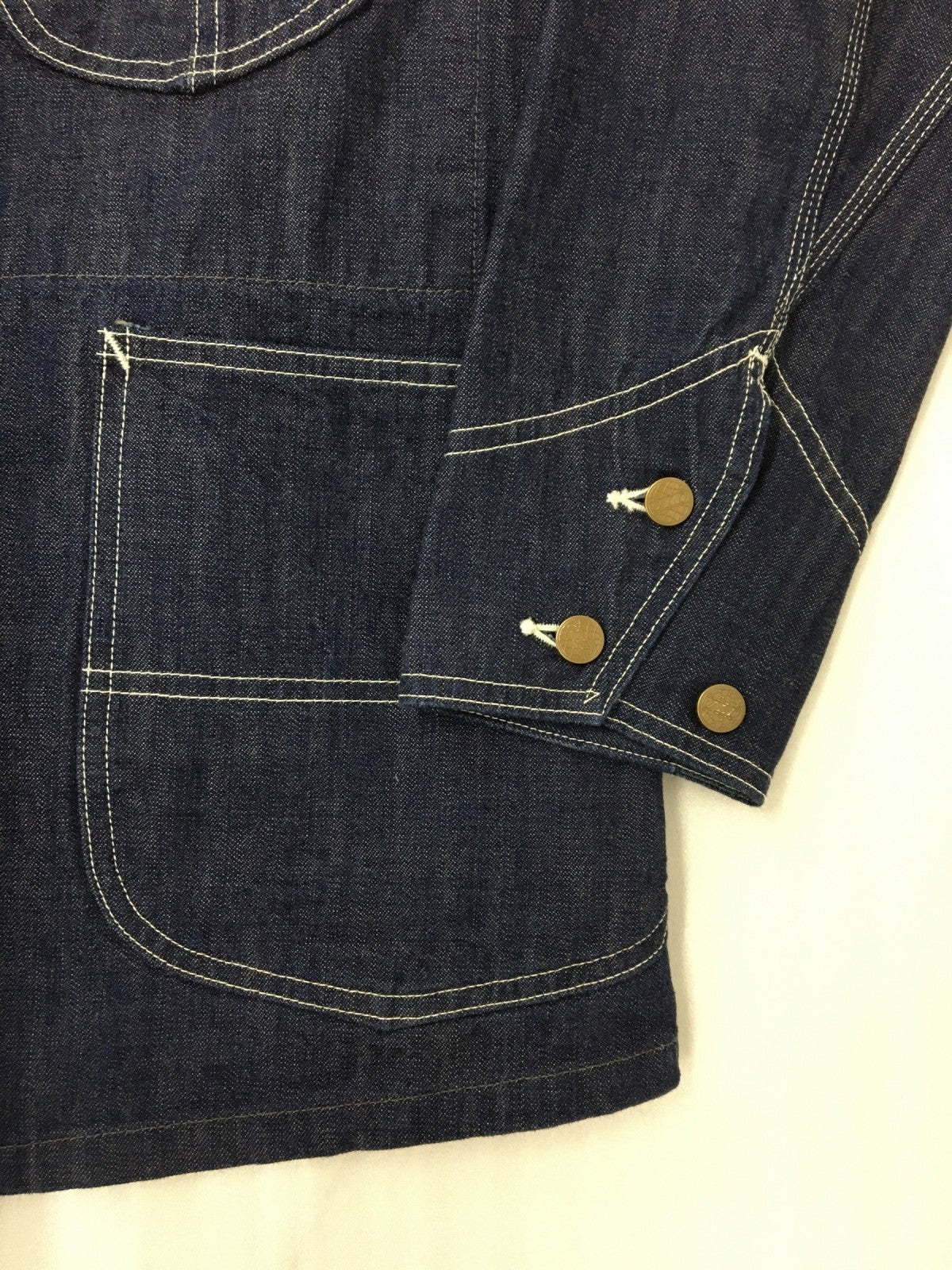 デニムジャケット 491J Coverall カバーオール (S) インディゴ