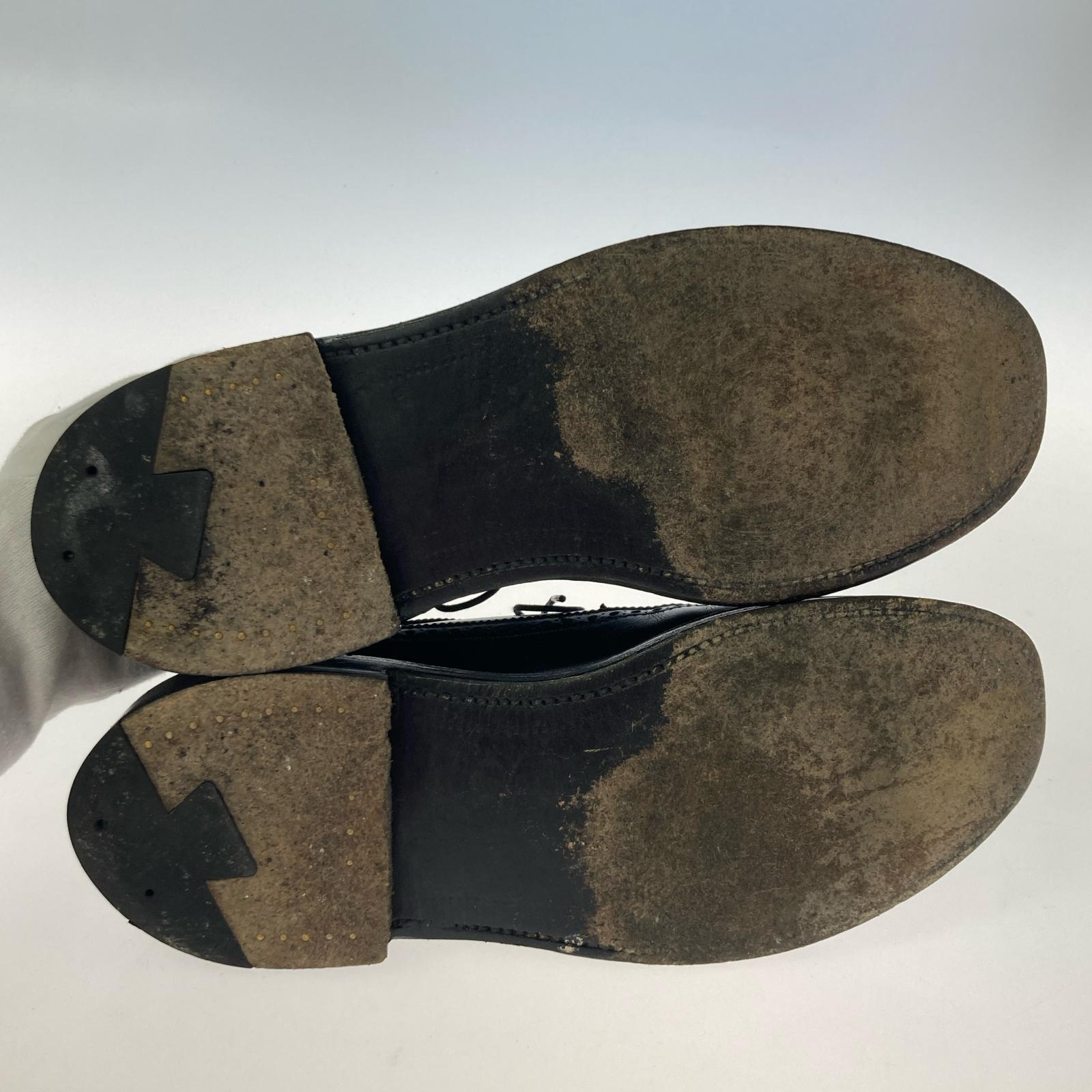 シューズ wild life tailor別注 LONG Wing Blucher ブラック