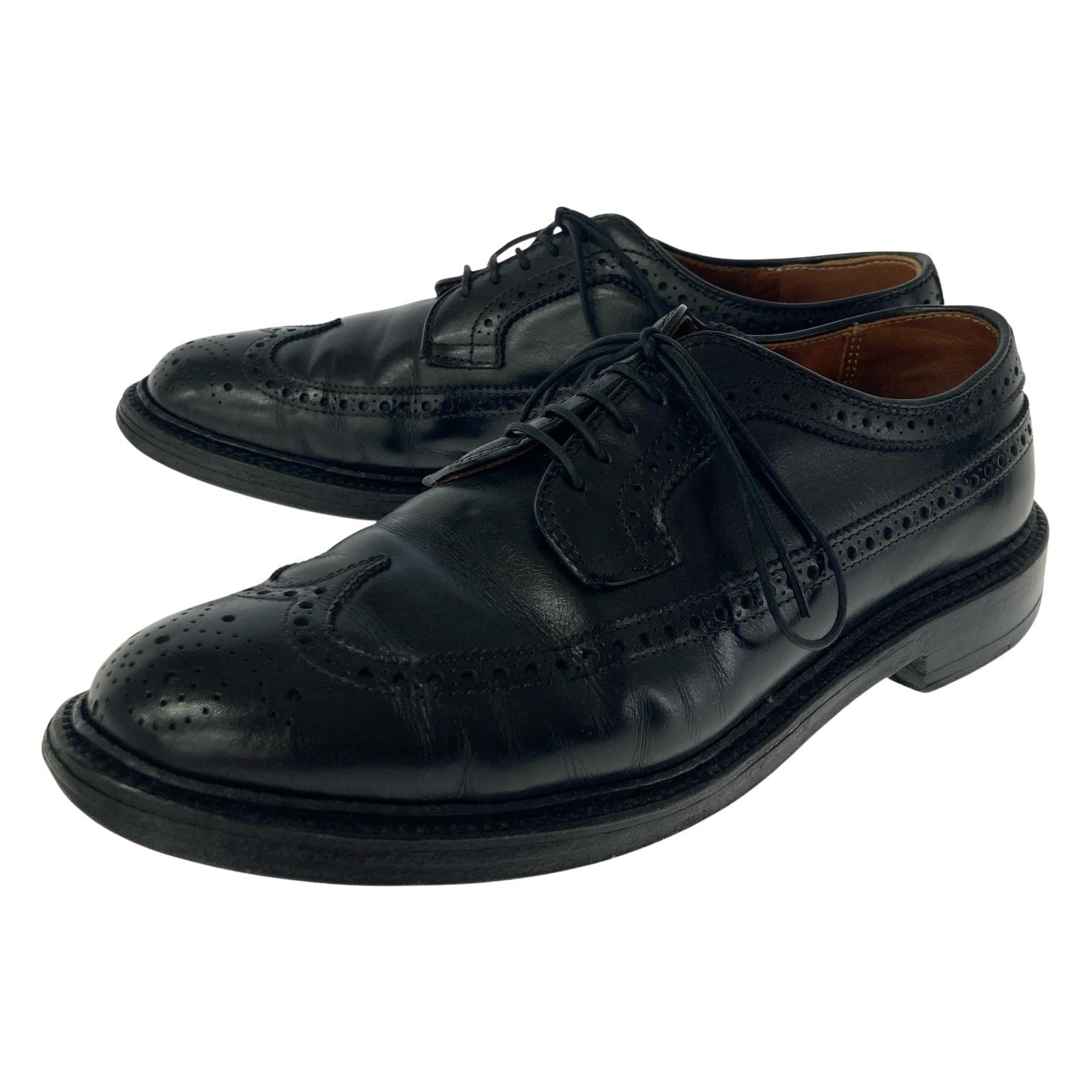 シューズ wild life tailor別注 LONG Wing Blucher ブラック