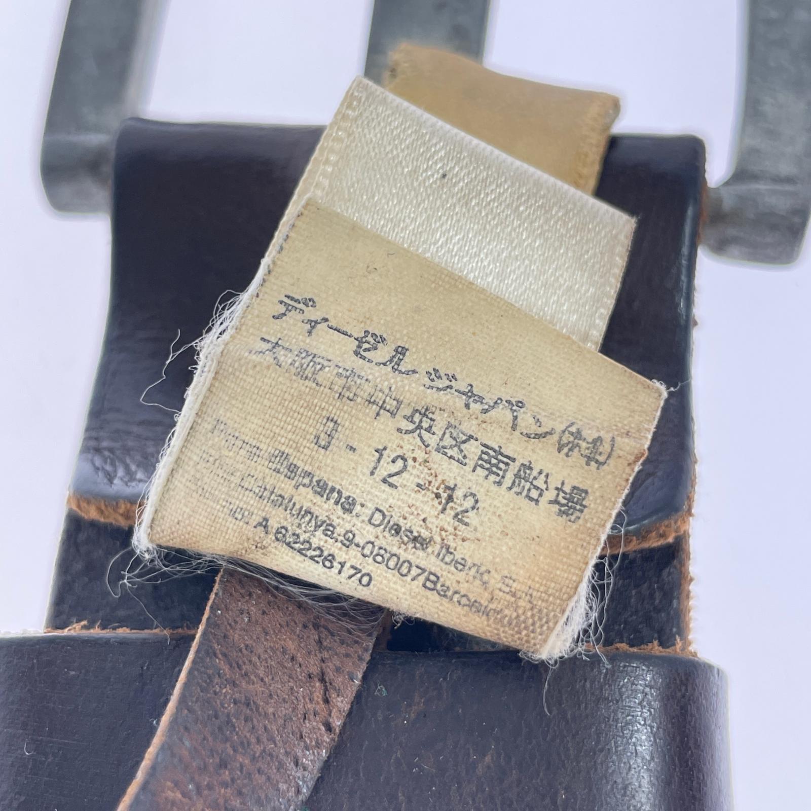その他アクセサリー レザーベルト 茶 ブラウン