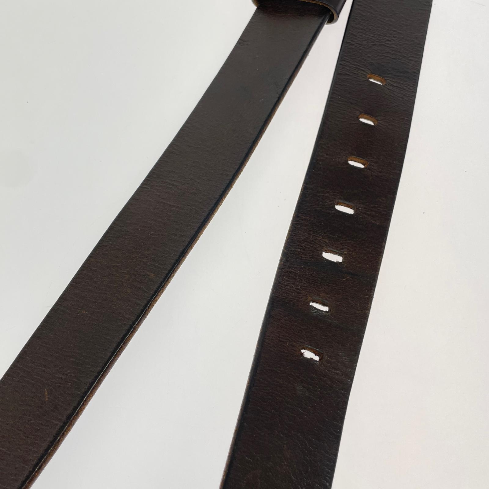 その他アクセサリー レザーベルト 茶 ブラウン