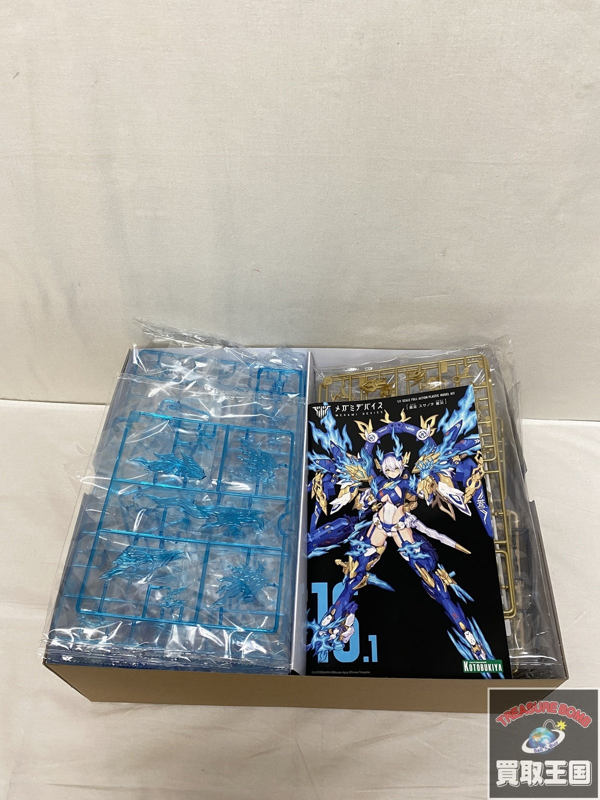 メガミデバイス 皇巫 スサノヲ 蒼炎 1/1 フィギュア/グッズ