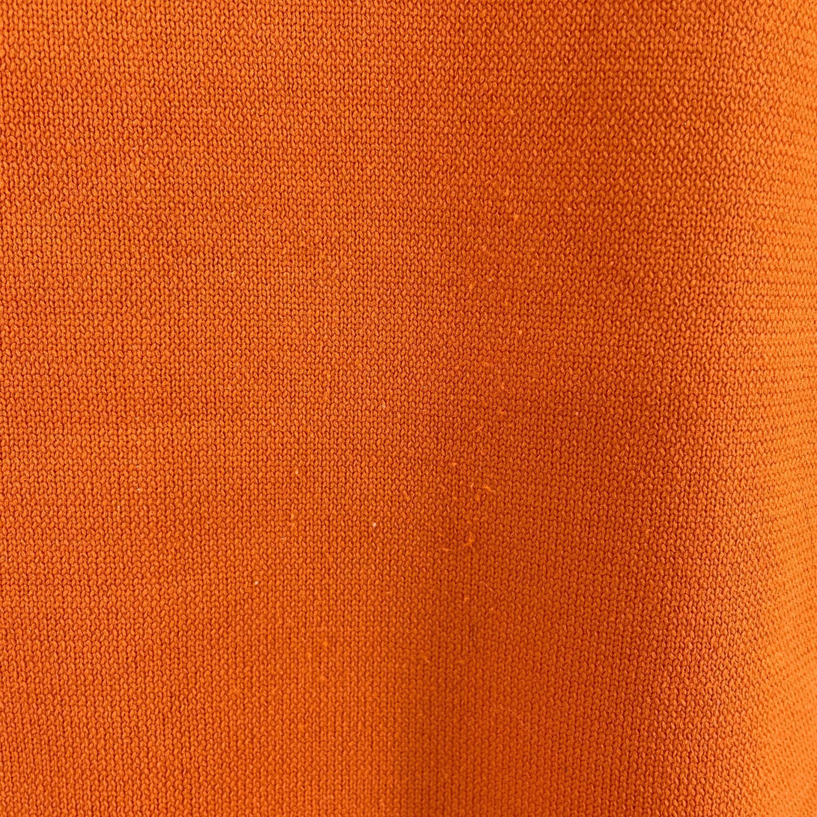 ポロシャツ 2020SS S/S CABLE POLO ORANGE L