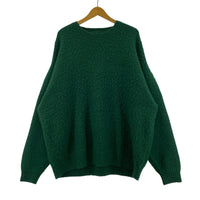 ニット TAKE ID CREWNECK KNIT PULLOVER GREEN L グリーン
