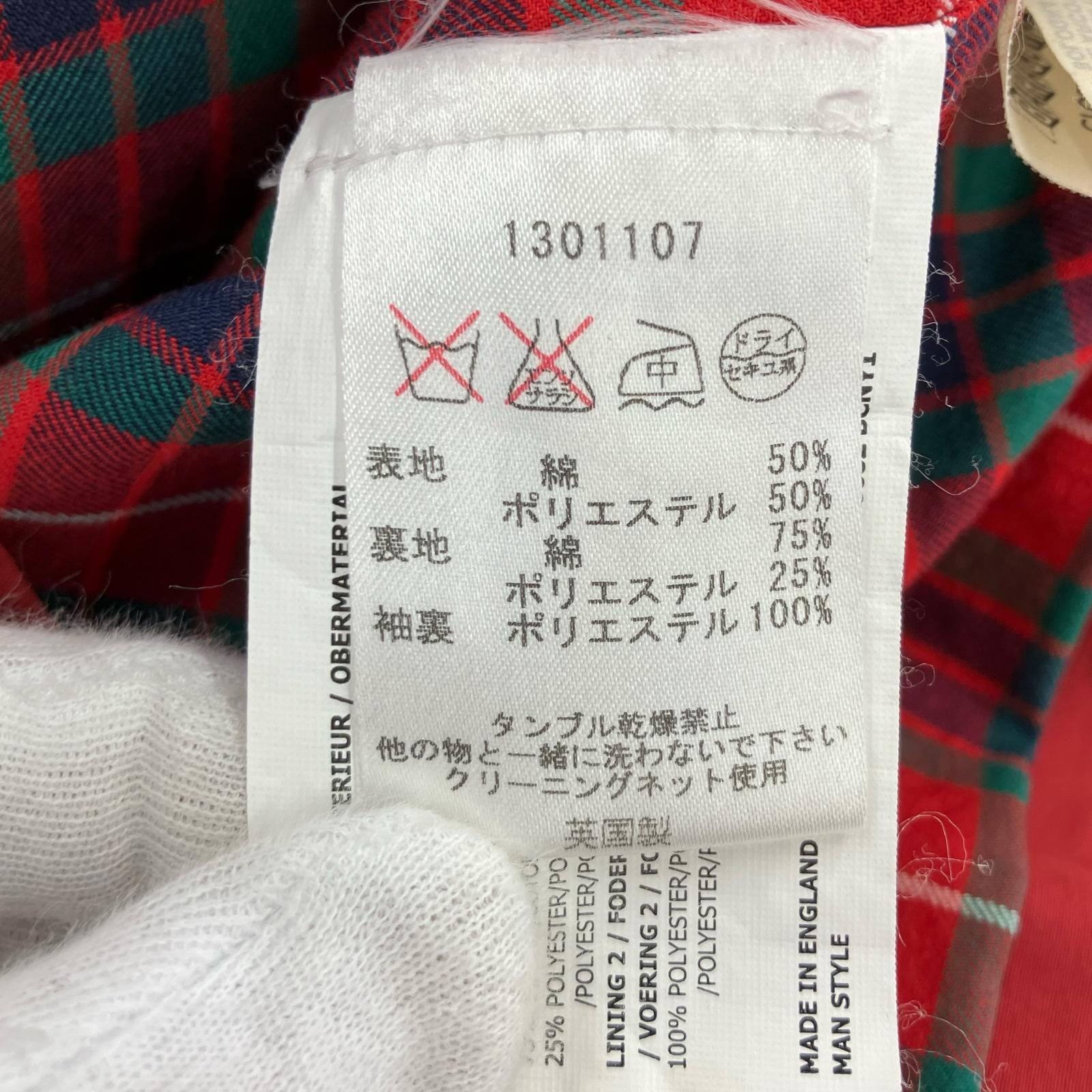 ジャケット スウィングトップ G9 34 赤 34 レッド