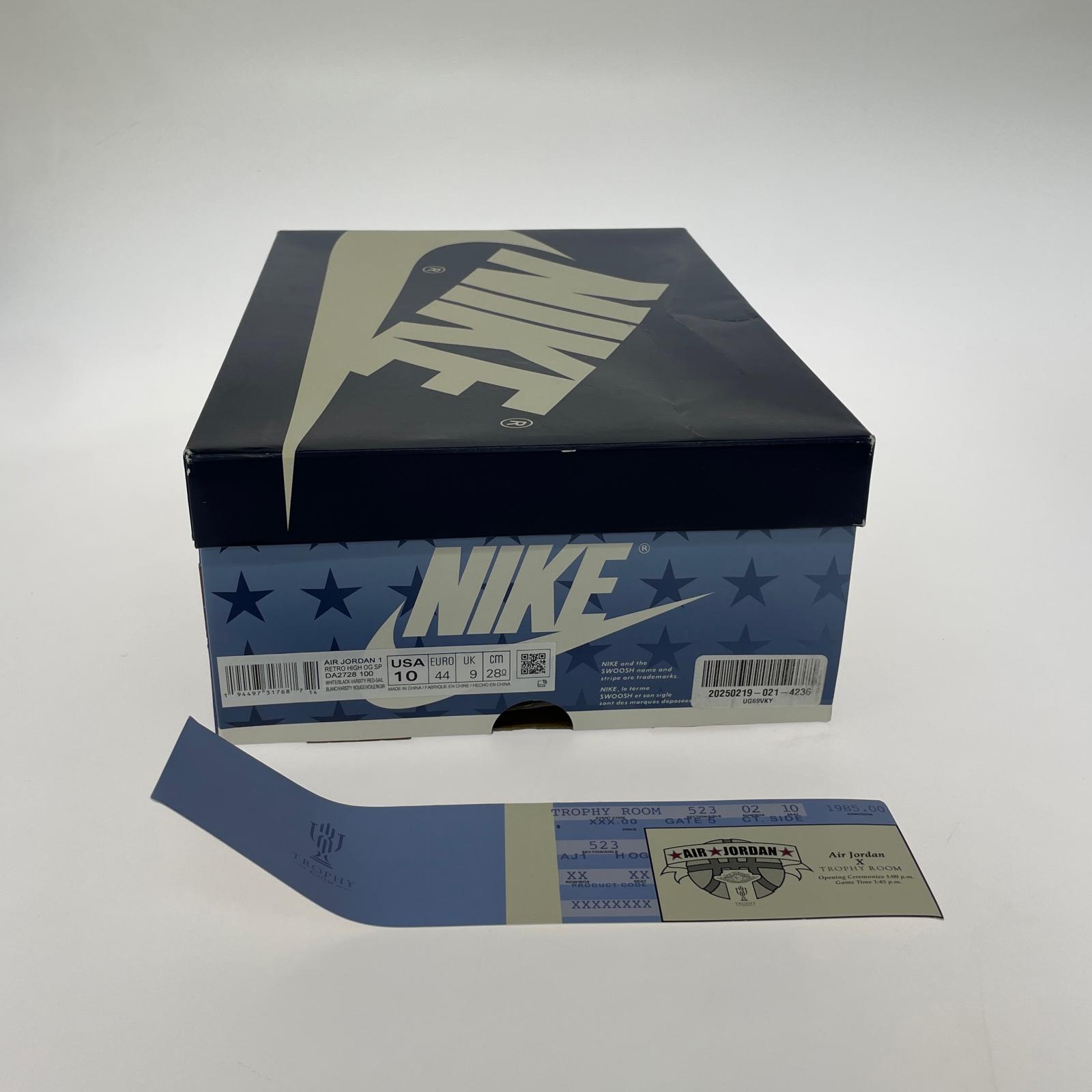 スニーカー ×Trophy Room Air Jordan 1 High OG 28cm 28cm (US10 UK9 1/2 EU46)