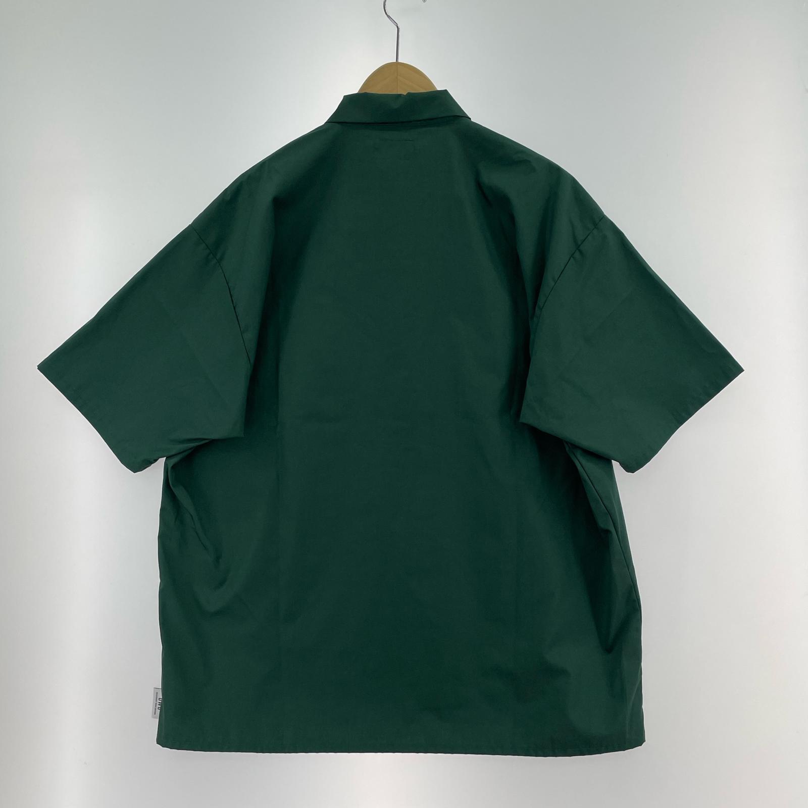 半袖シャツ S/S オープンカラーシャツ (2) グリーン 2 グリーン