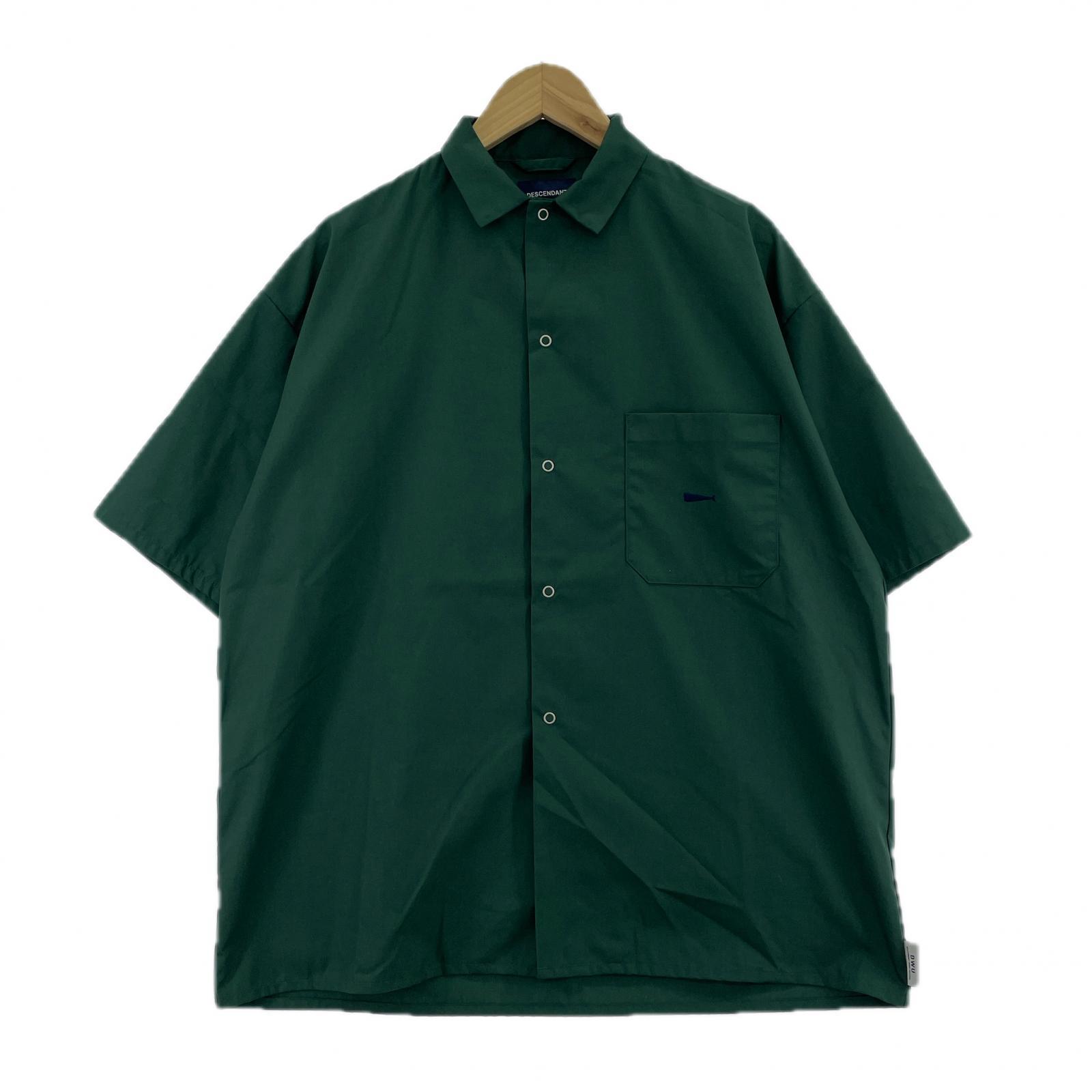 半袖シャツ S/S オープンカラーシャツ (2) グリーン 2 グリーン
