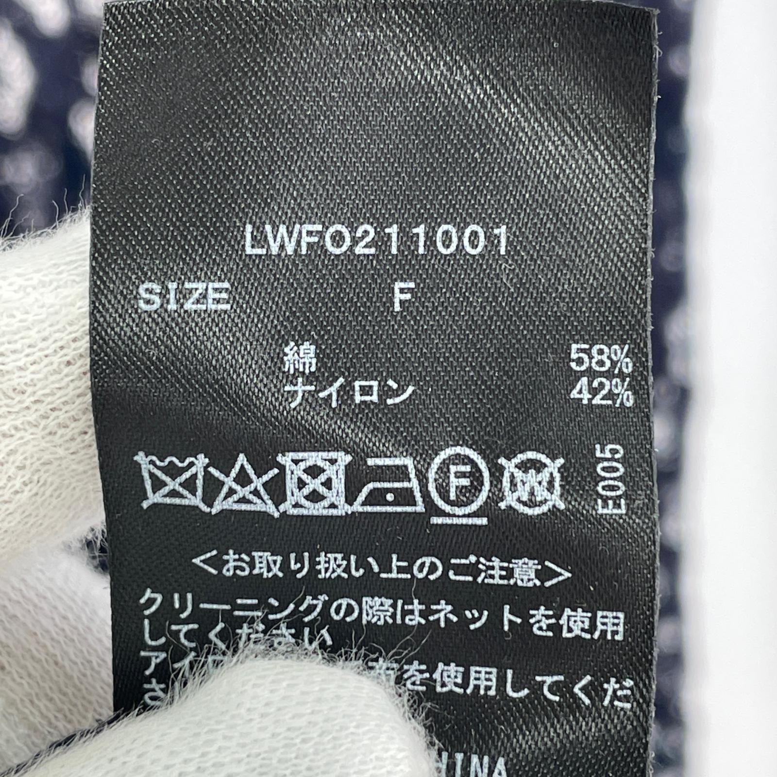 ワンピース 総柄 NVY
