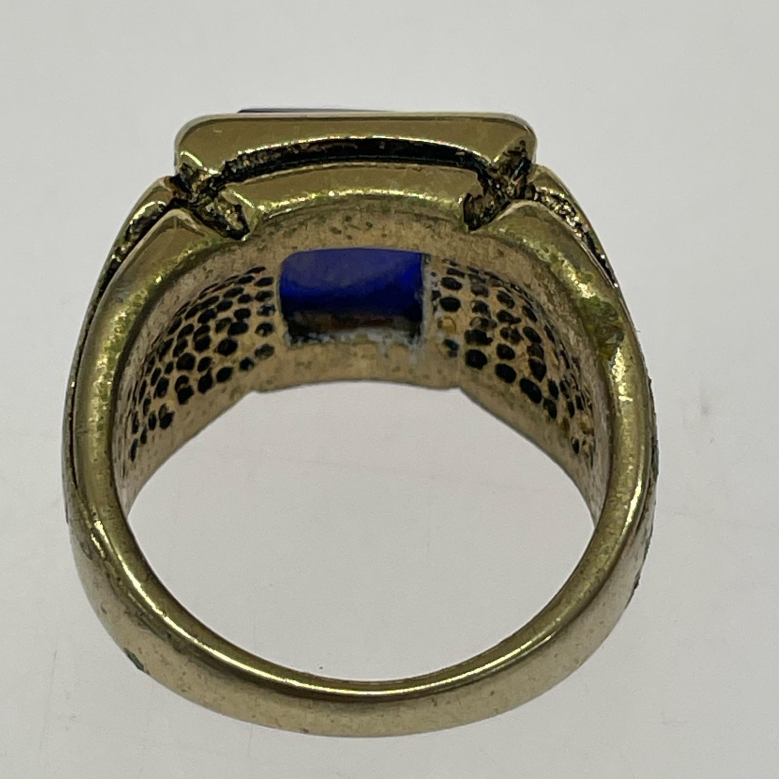 リング・指輪 VINTAGE フリーメイソン 金メッキリング 19号