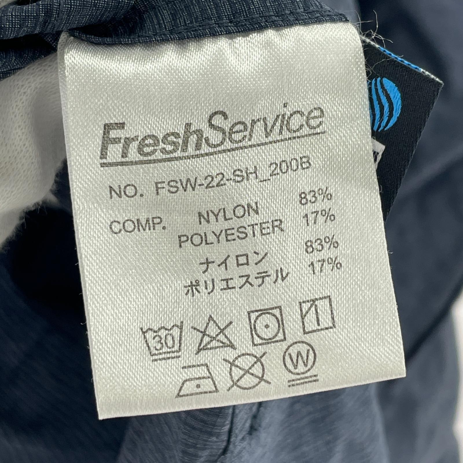 半袖シャツ PERTEX LIGHTWEIGHT S/S SHIRT ネイビー