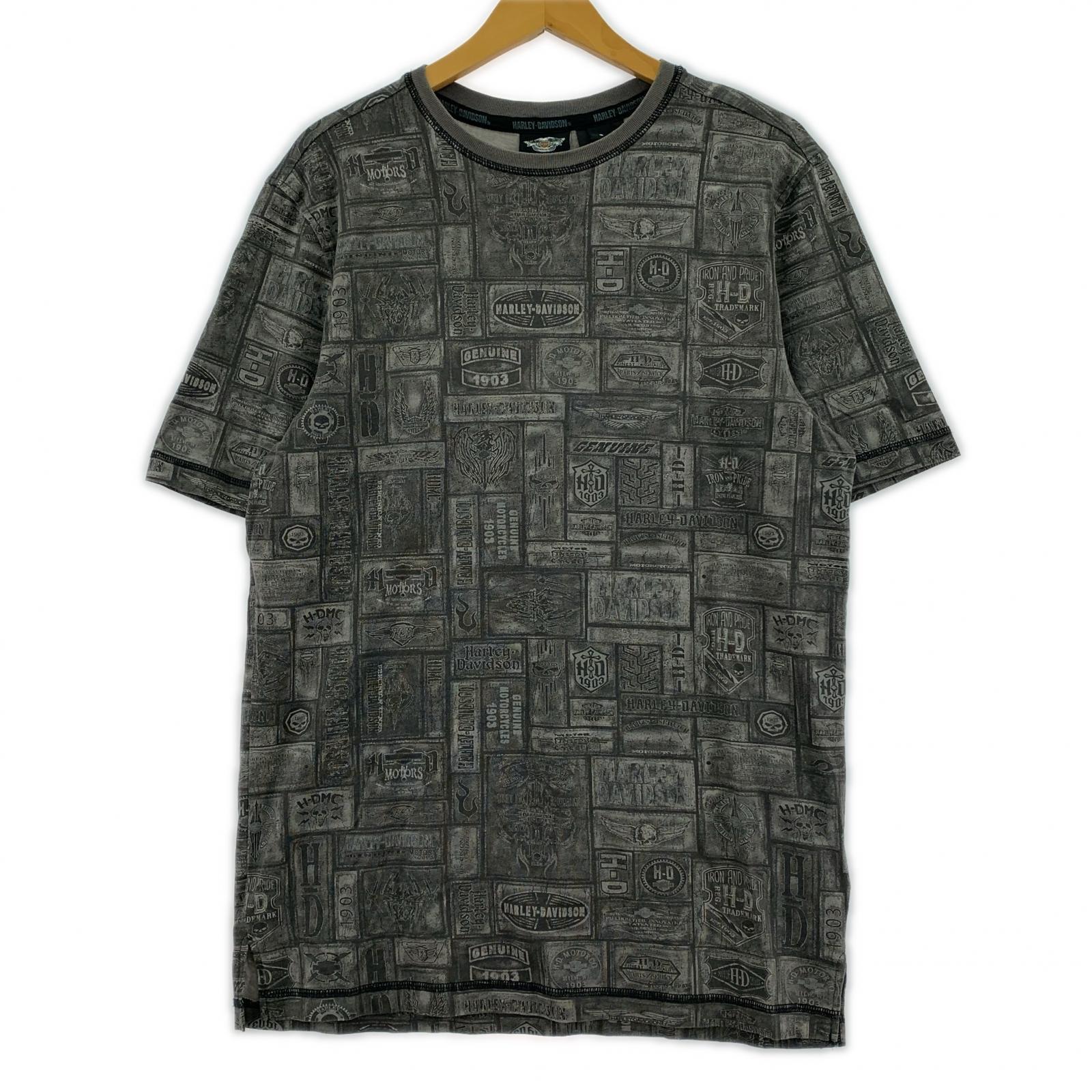 半袖Tシャツ ALLOVER PRINT T S ブラック