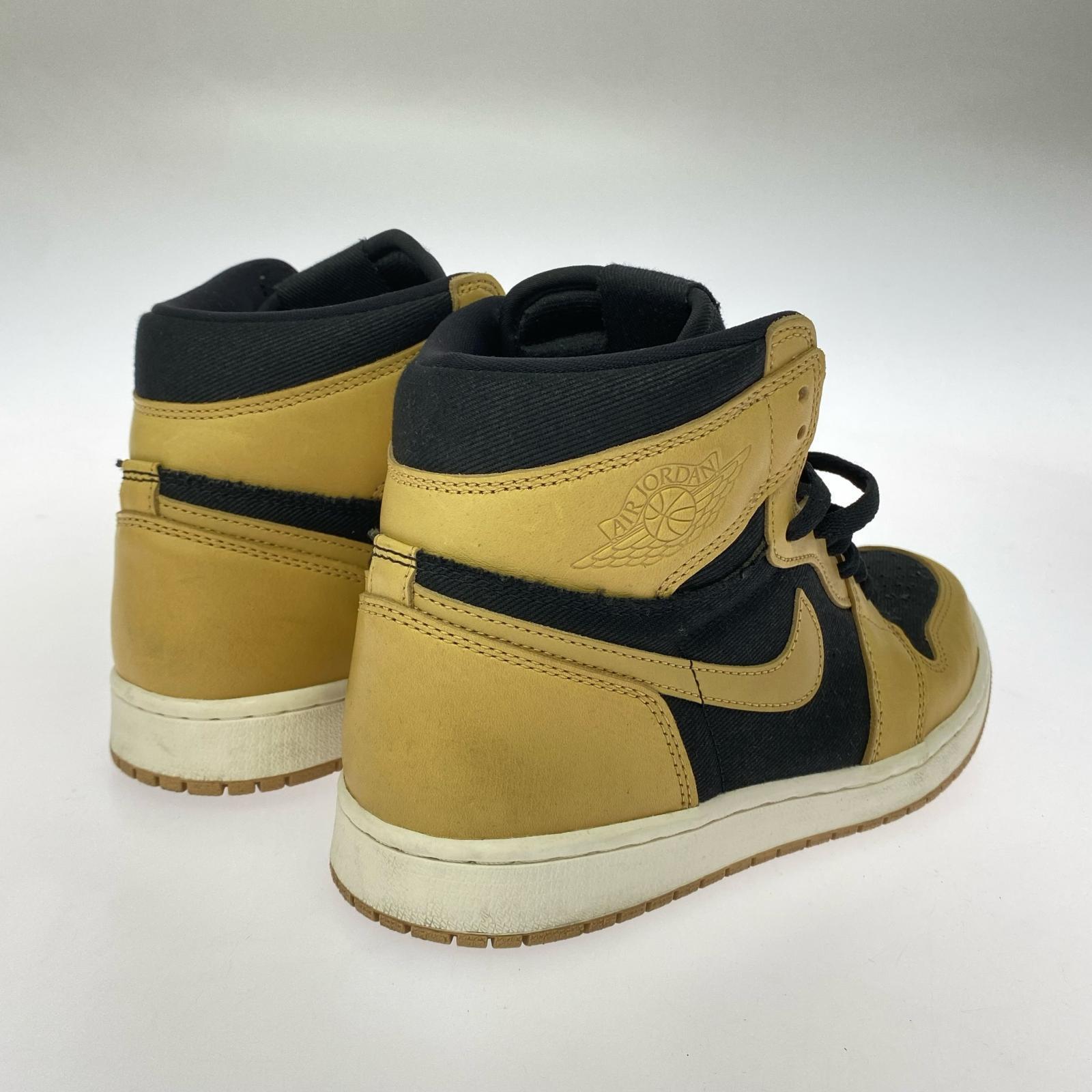 スニーカー NIKE AIR JORDAN 1 RETRO HIGH OG 555088-202 (27) 27cm (US9 UK8 1/2 EU44) ベージュ