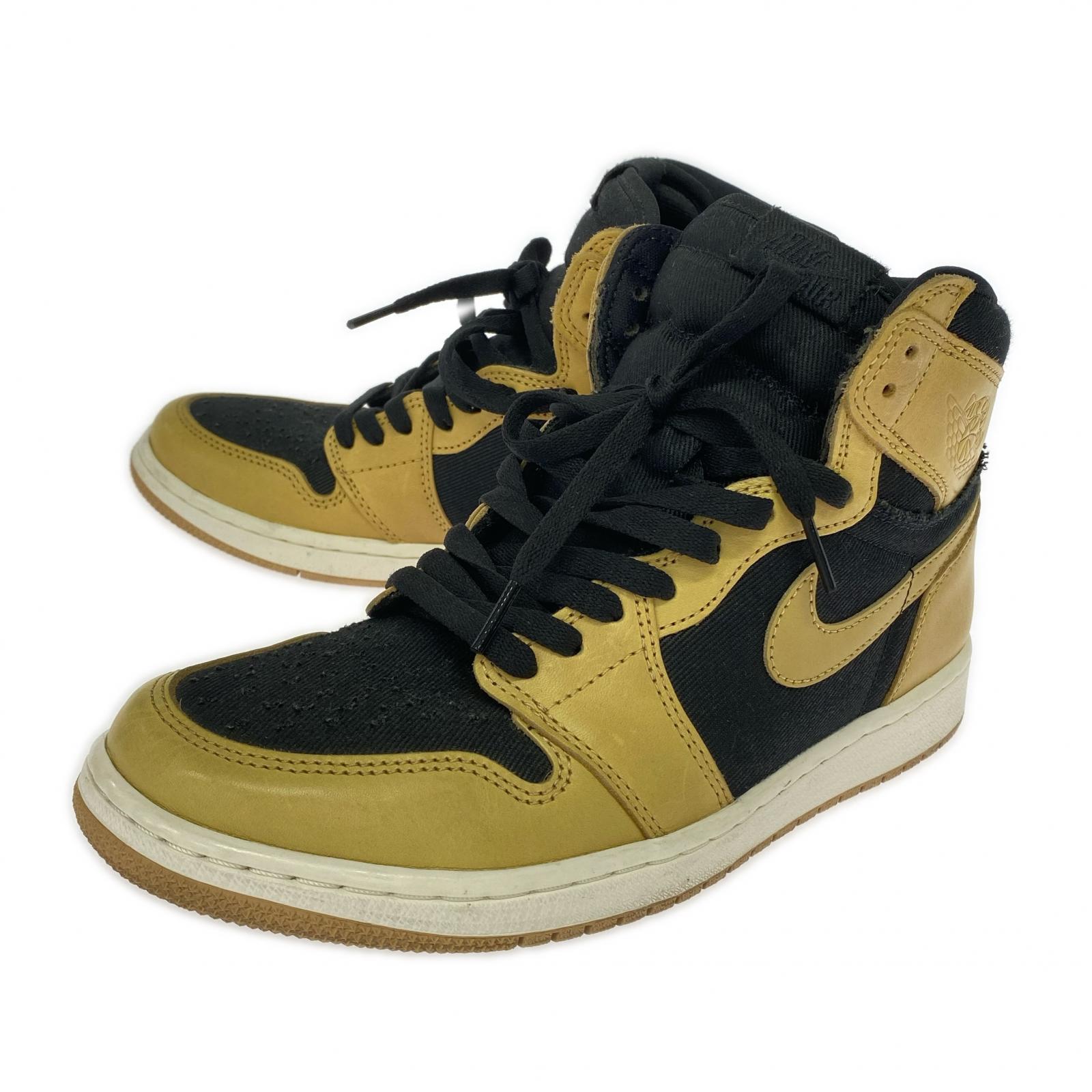 スニーカー NIKE AIR JORDAN 1 RETRO HIGH OG 555088-202 (27) 27cm (US9 UK8 1/2 EU44) ベージュ