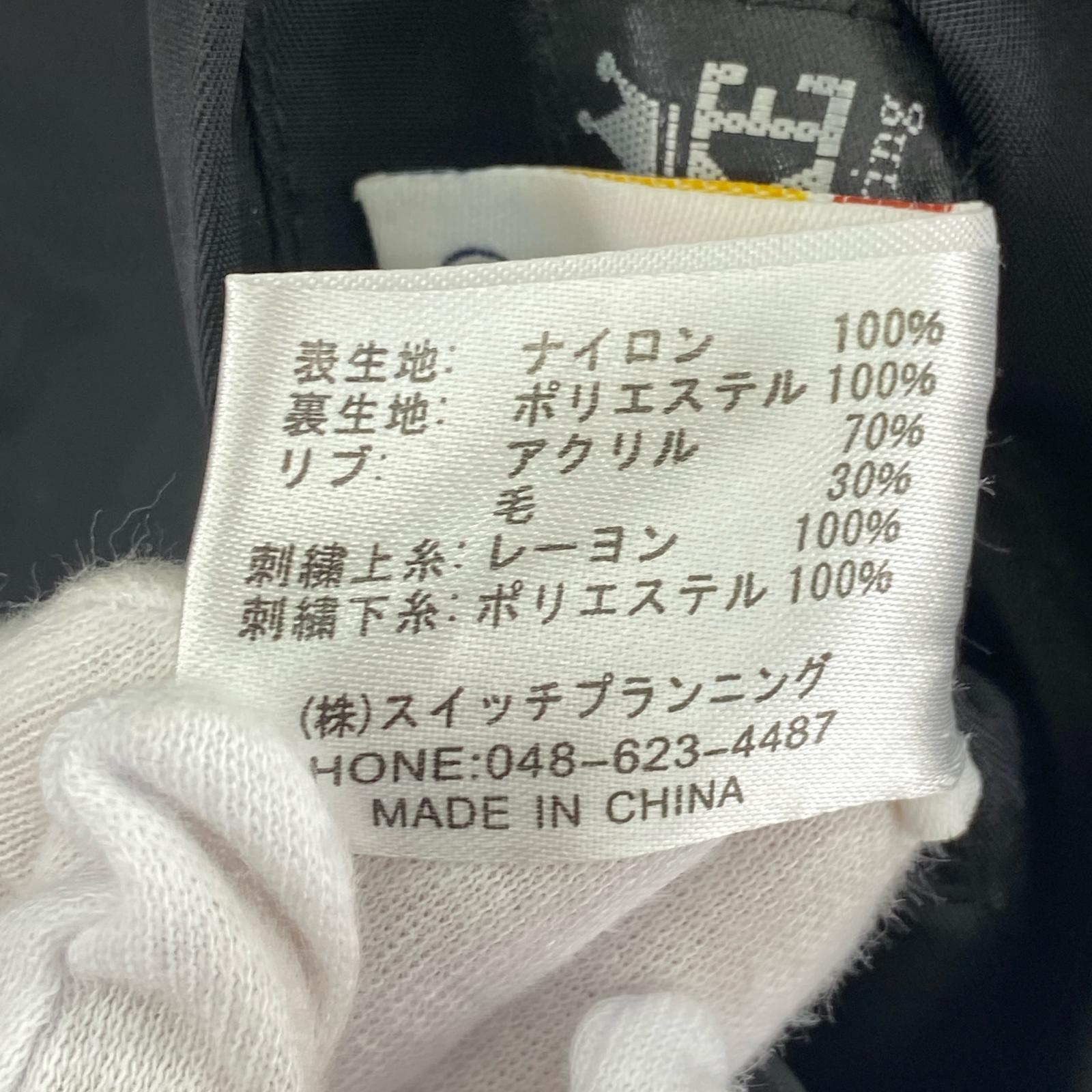 ブルゾン TEN STRIKE ワンピース ジャンパー BK ブラック
