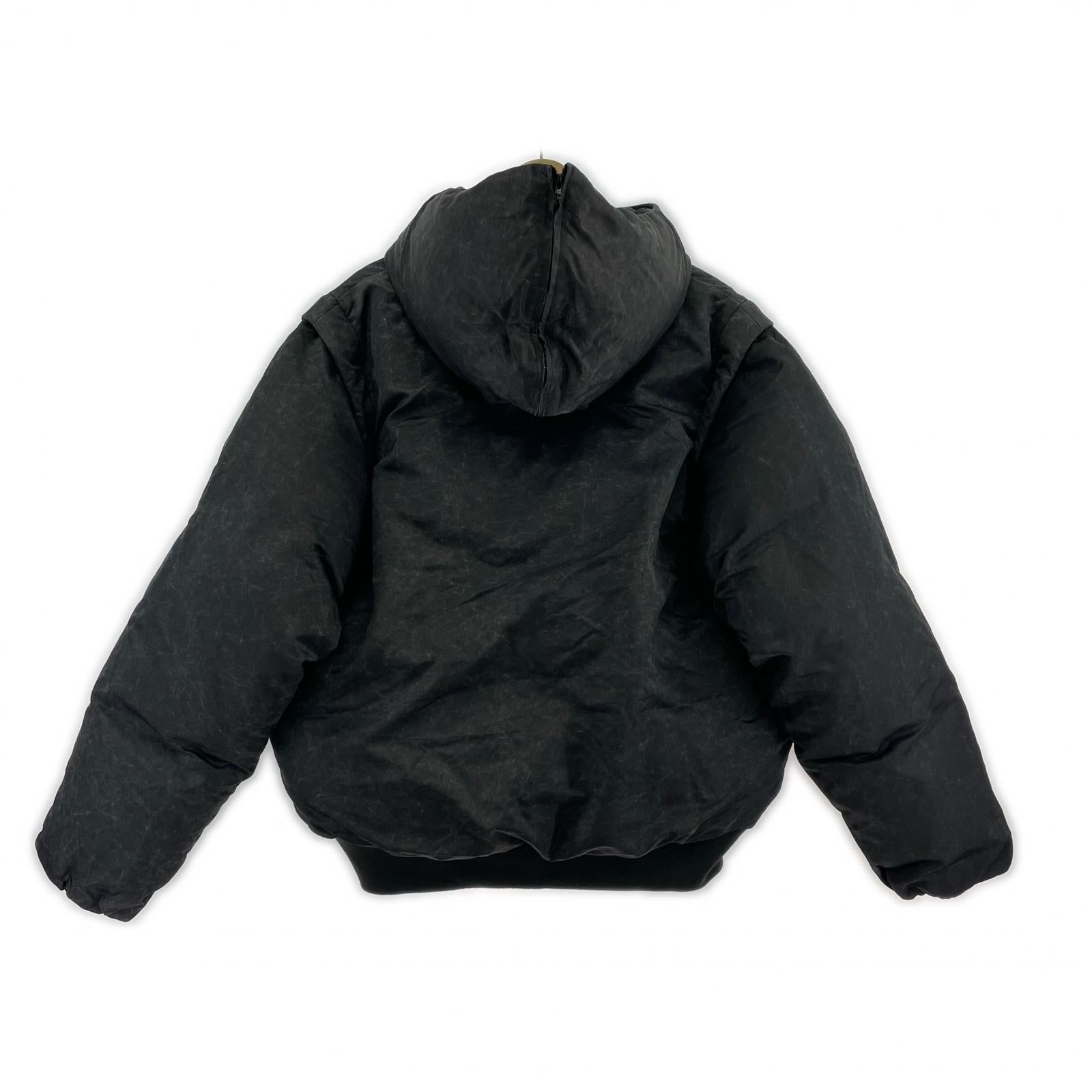 ジャケット SASQUATCHfabrix. THREE WAY DOWN FLIGHT JACKET ダウンジャケット L ブラック L グレー