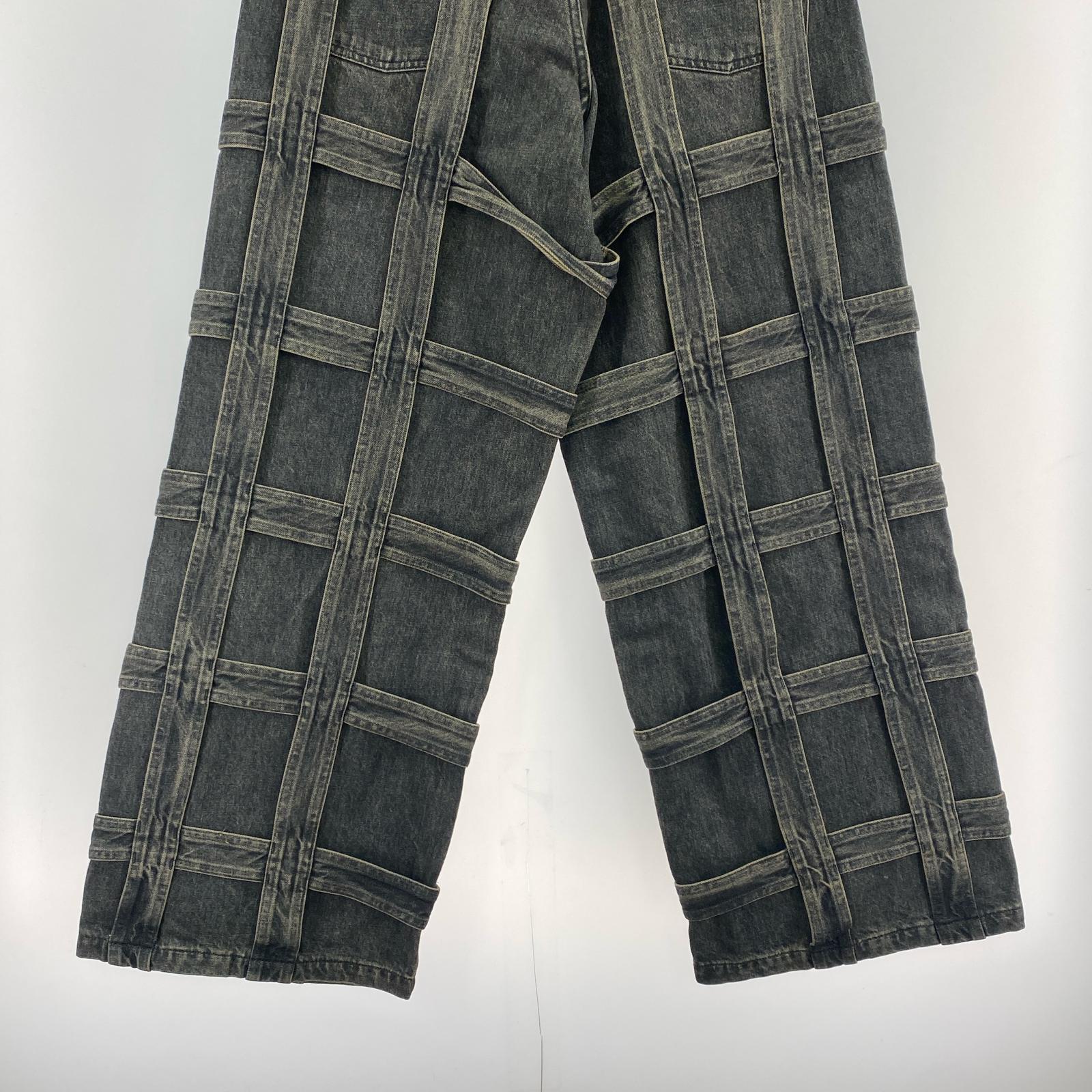 デニムパンツ SUGARHILL Caged Denim Pants ブラックデニムパンツ 32 ブラック 32 ブラック