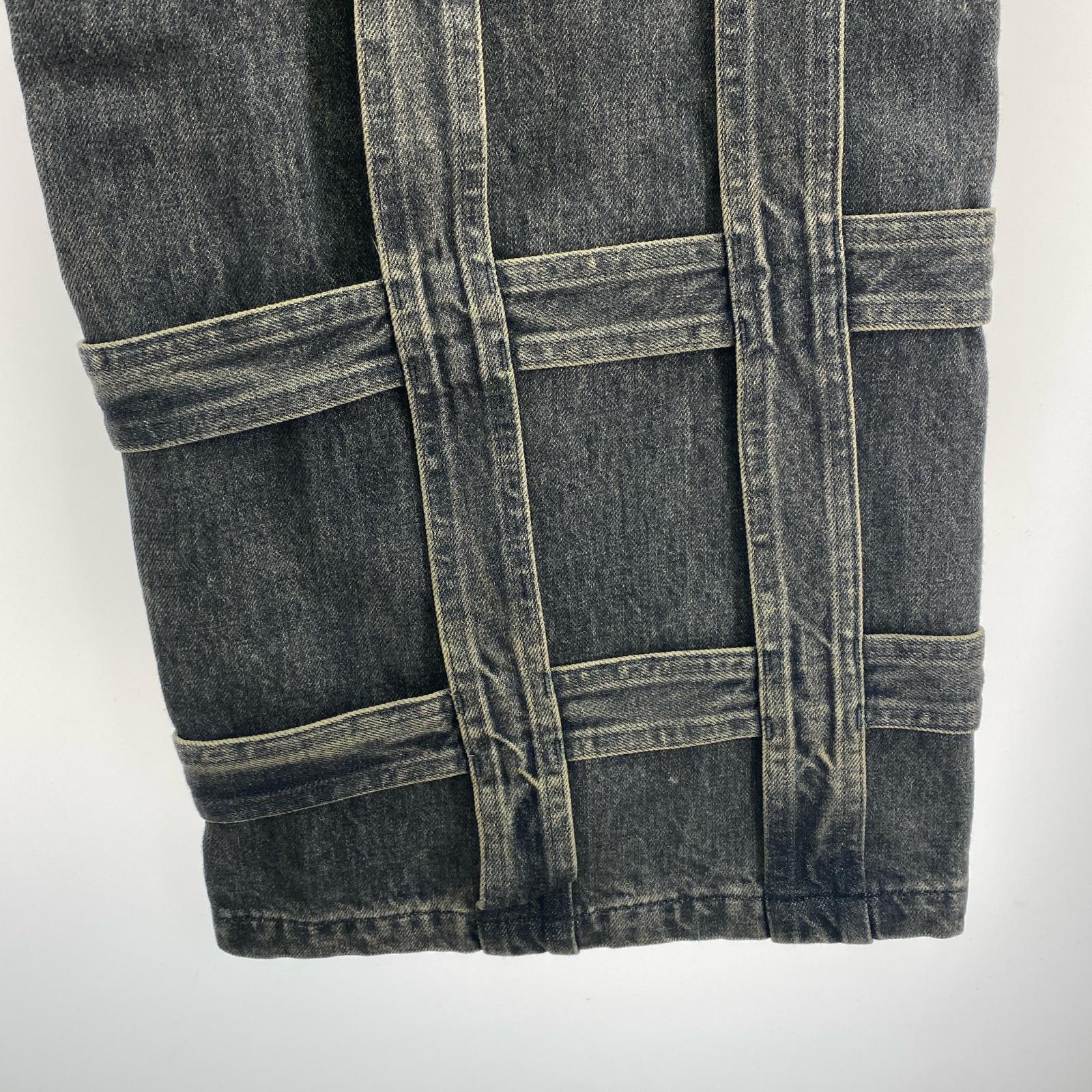 デニムパンツ SUGARHILL Caged Denim Pants ブラックデニムパンツ 32 ブラック 32 ブラック