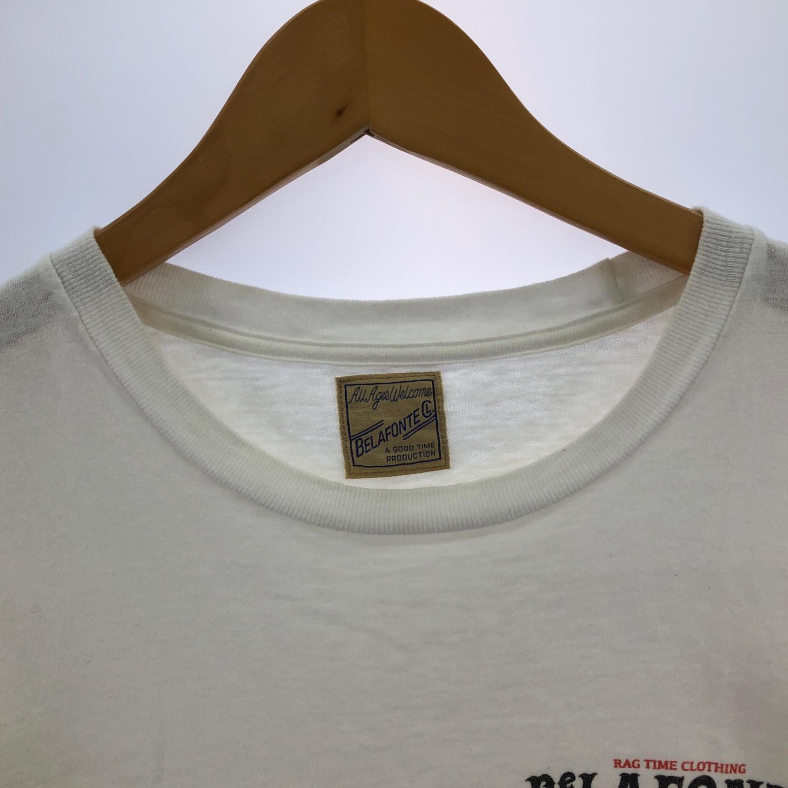 半袖Tシャツ BELAFONTE/プリント L ホワイト