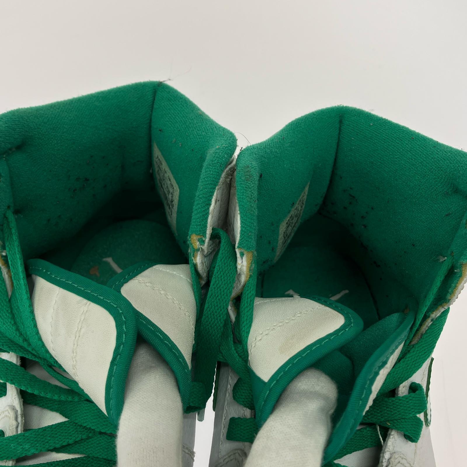 スニーカー Air Jordan Retro Hi 緑(42) 26.5cm (US8 1/2 UK8 EU43) ホワイト