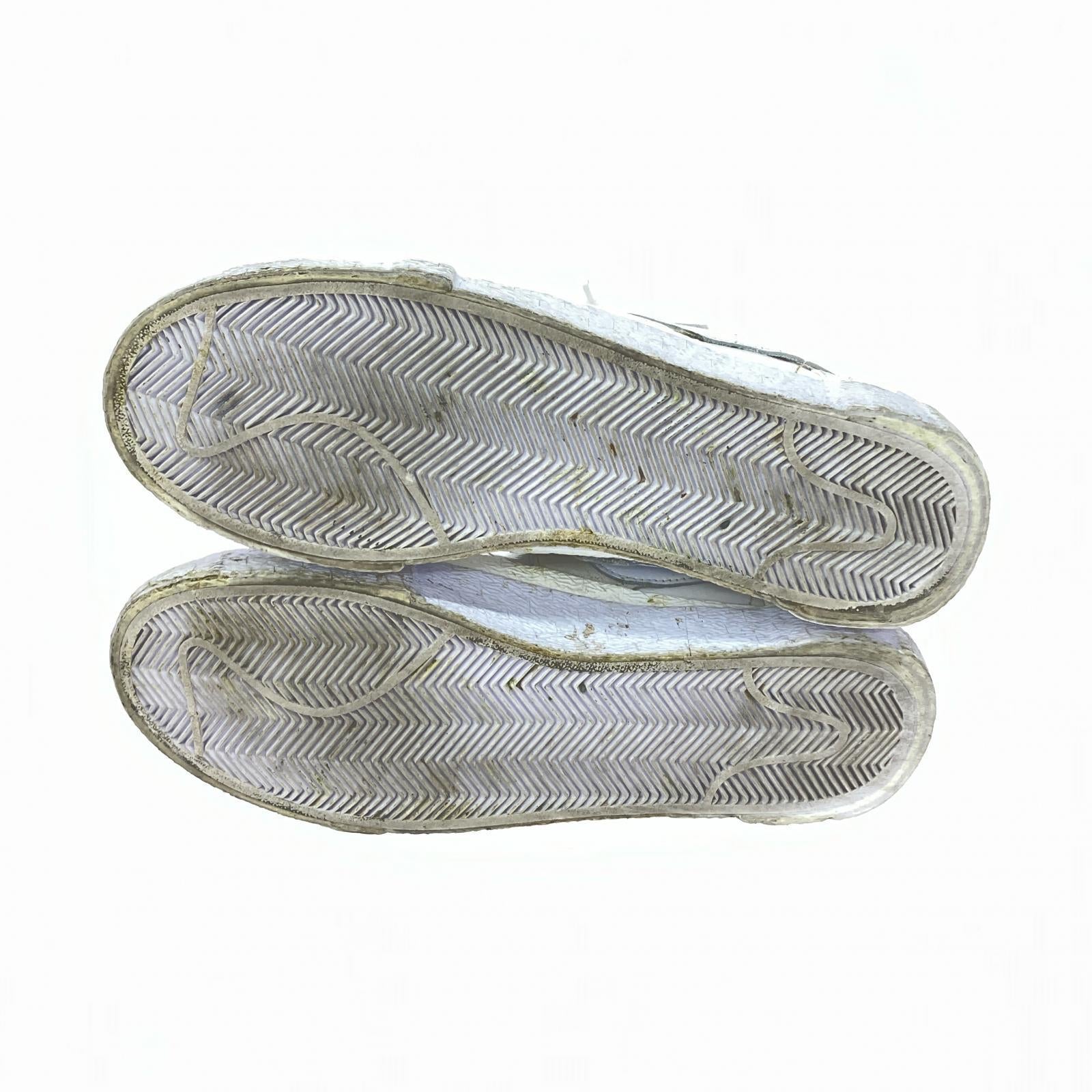 スニーカー ×sacai ローカットスニーカー 白 27.5cm (US9 1/2 UK9 EU45) ホワイト
