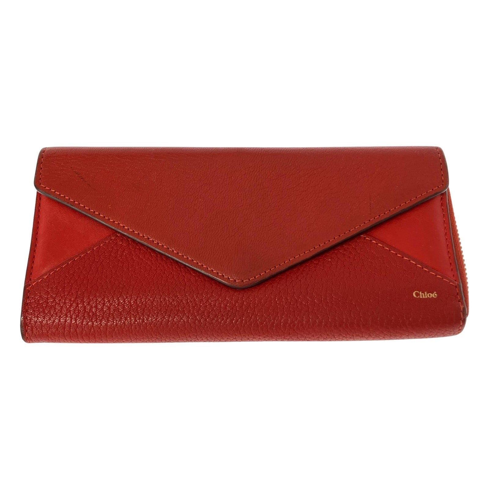 長財布 パッチワーク red レッド