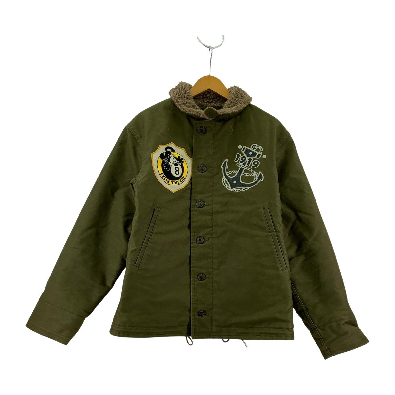 ミリタリージャケット N-1 DECK JACKET FELIX THE CAT 8 BALL 38