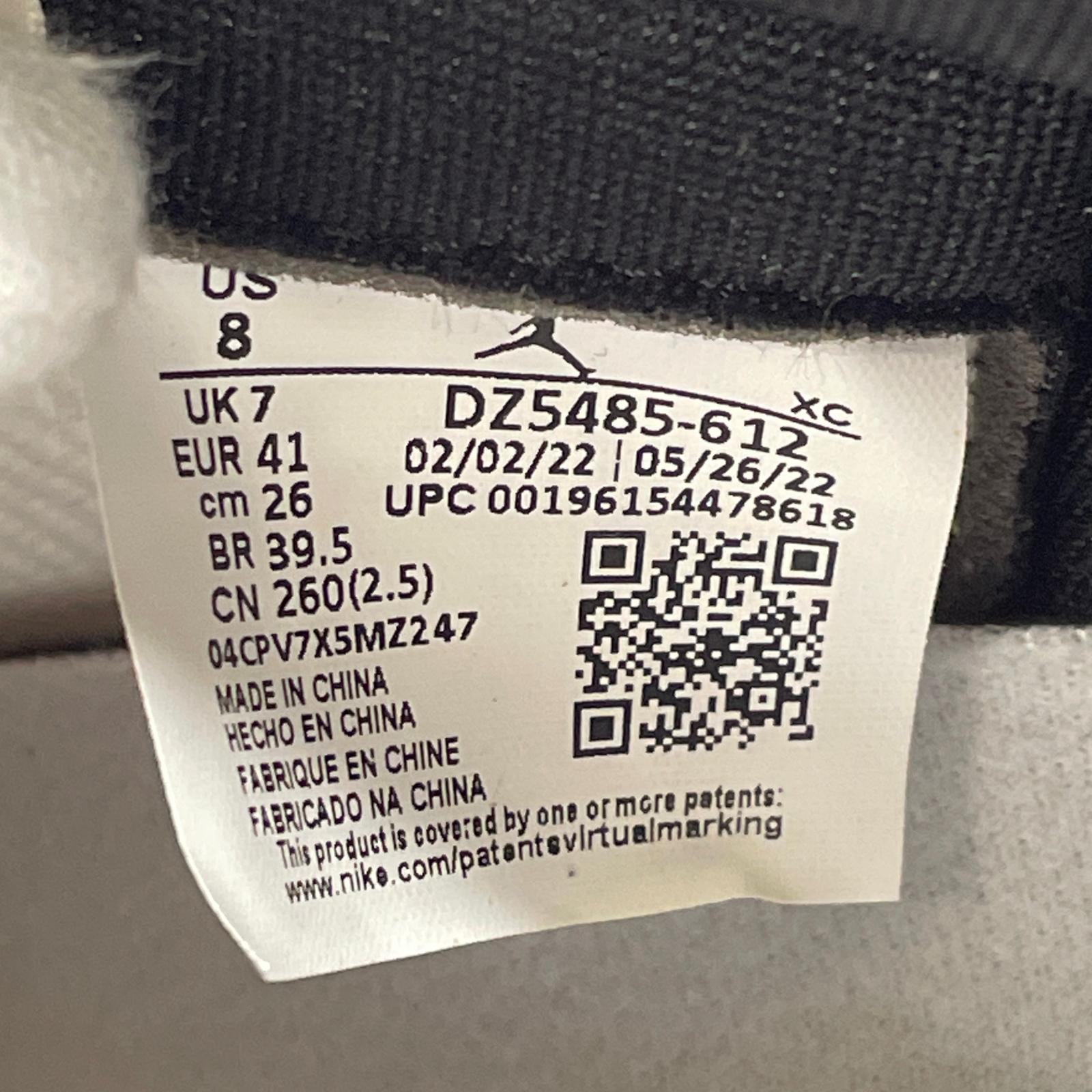 スニーカー AJ1 High OG Lost&Found DZ5485-612 (26cm) 26cm (US8 UK7 1/2 EU42)