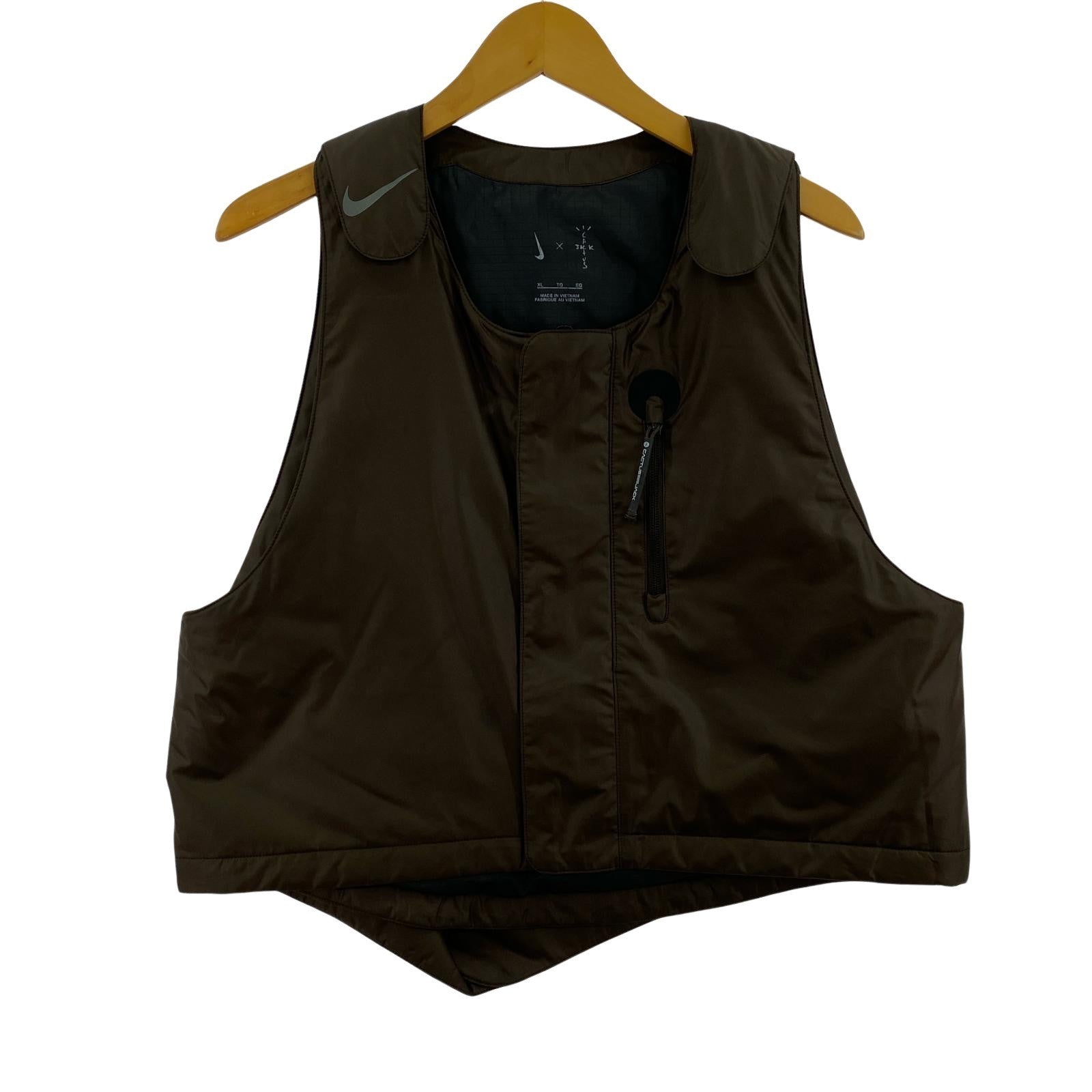 長袖シャツ NIKE AS M NRG BH VEST XL ブラウン